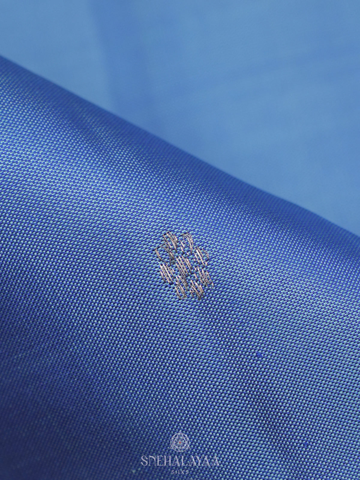 Blue Kanjivaram Silk Saree