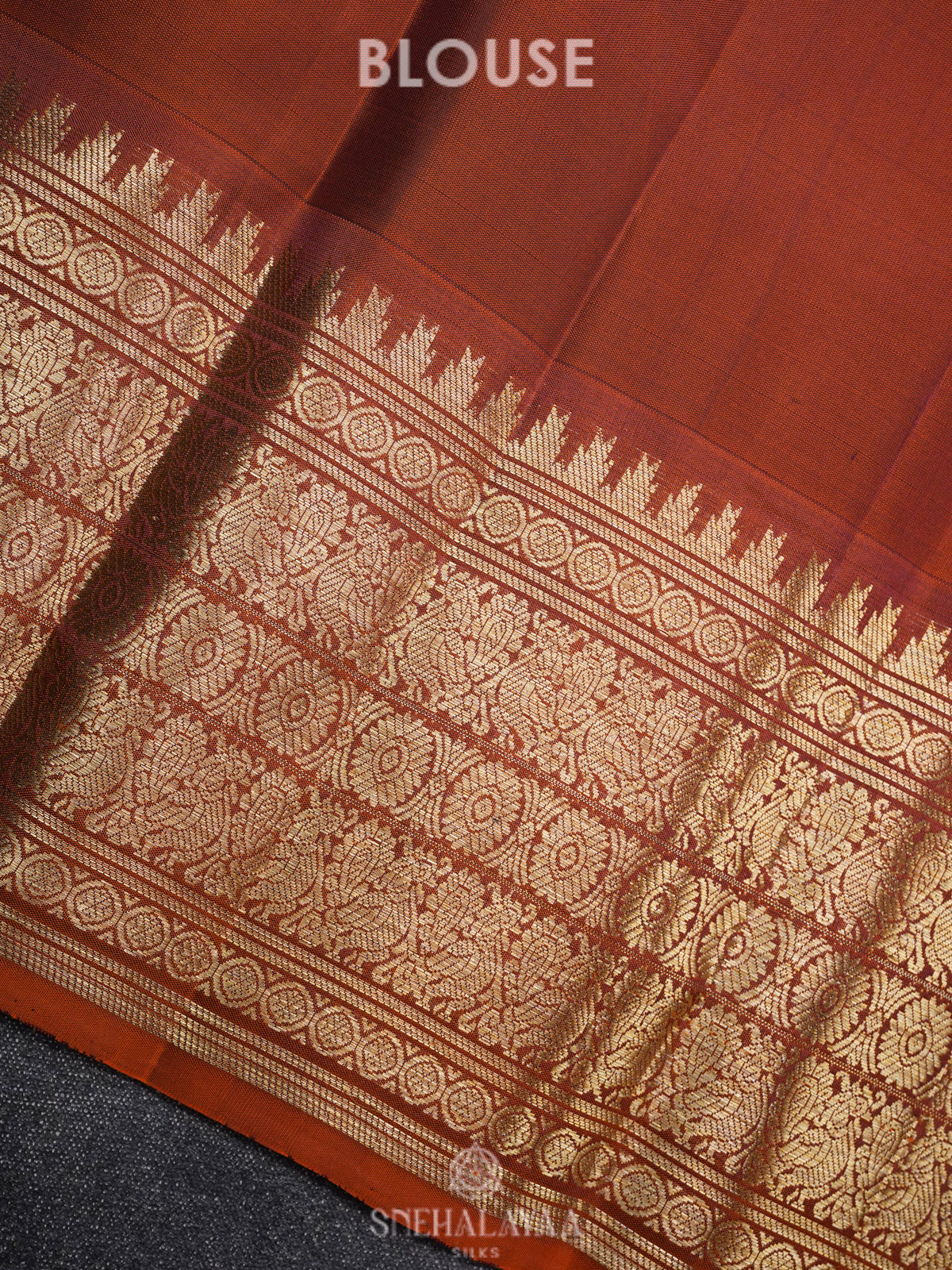 Purple Kanjivaram Silk Saree