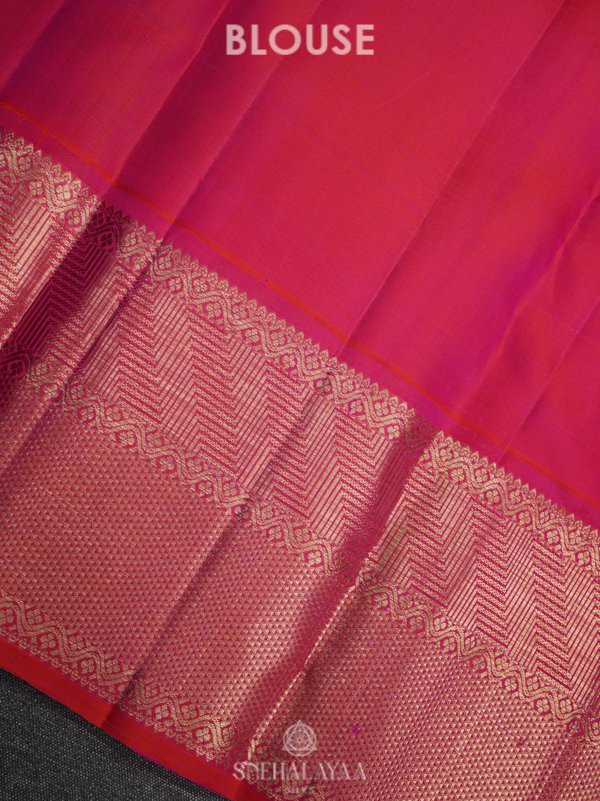 Forest Green Kanjivaram Silk Saree