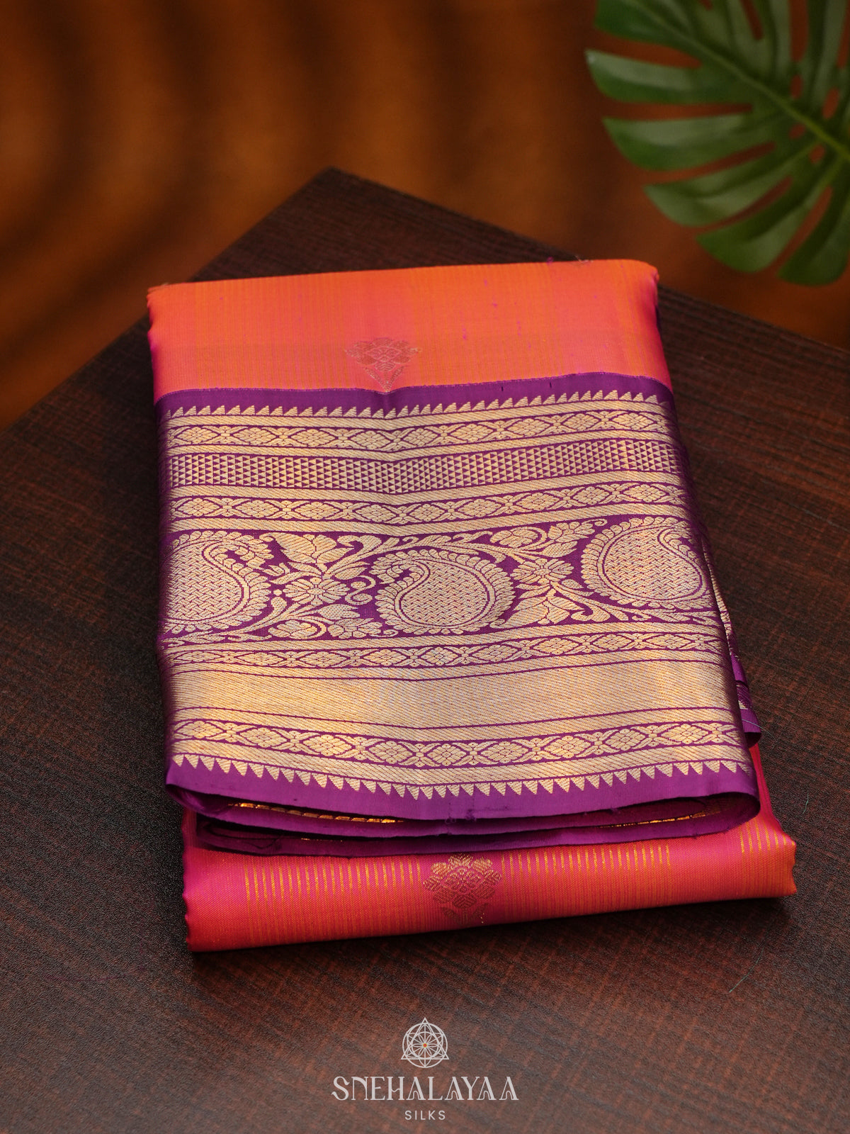 Pink Kanjivaram Silk Saree