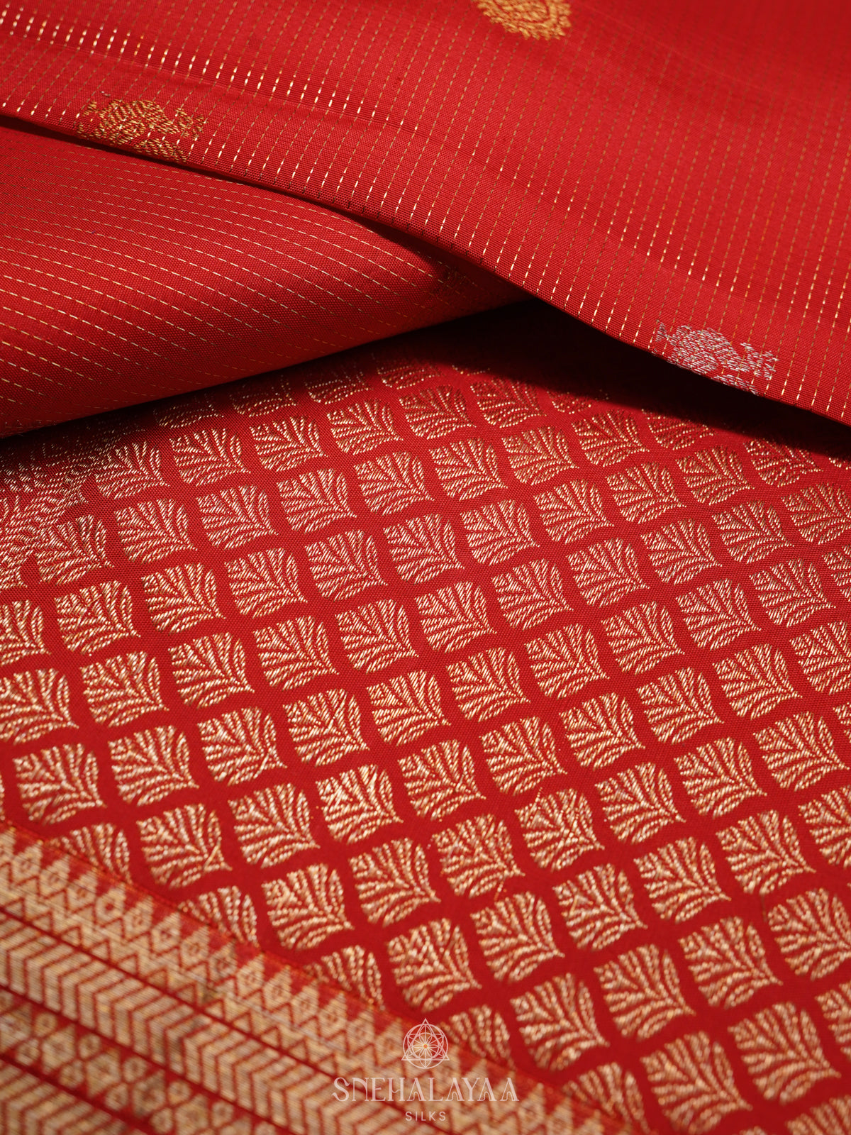 Red Kanjivaram Silk Saree