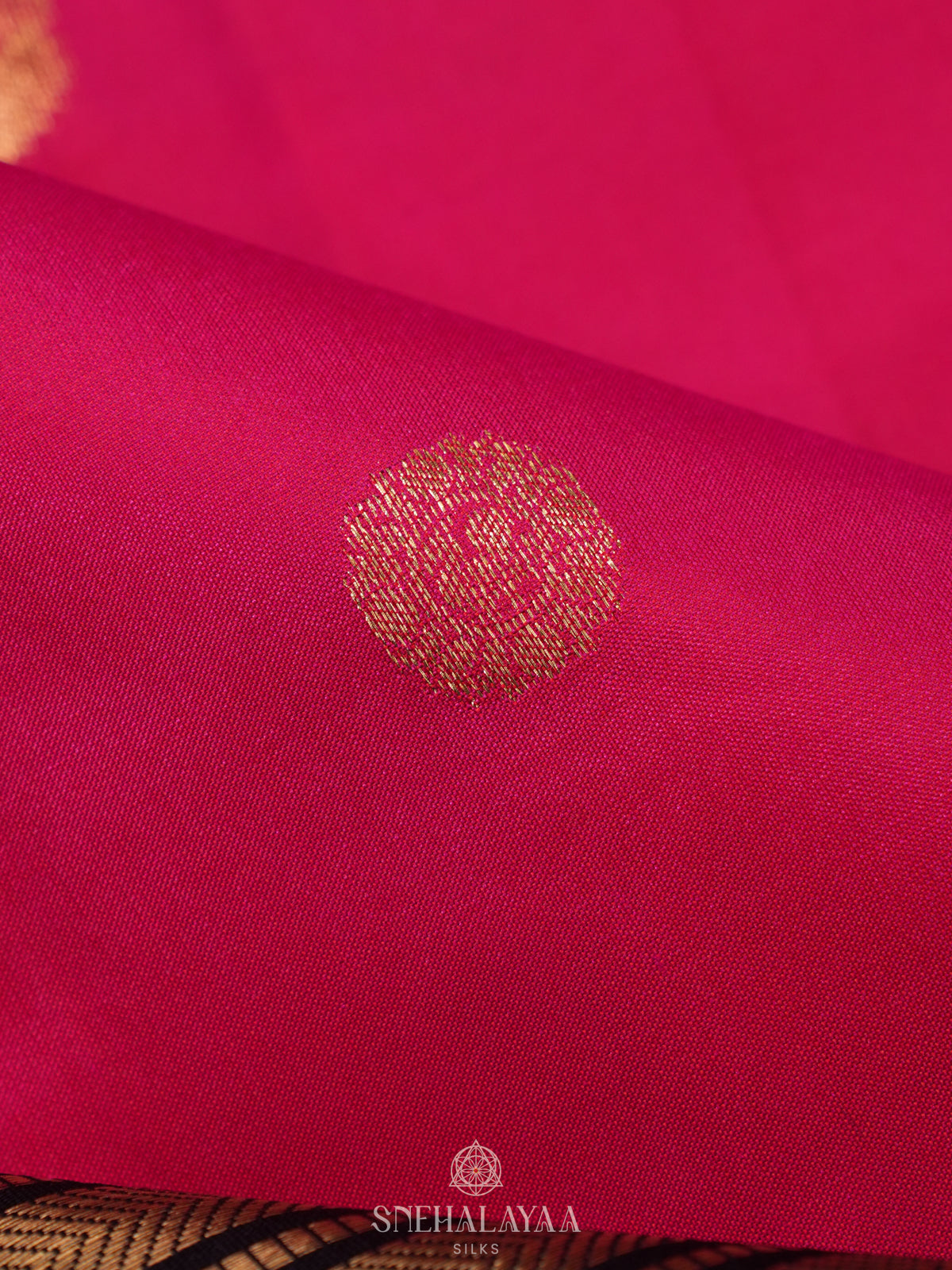 Pink Kanjivaram Silk Saree