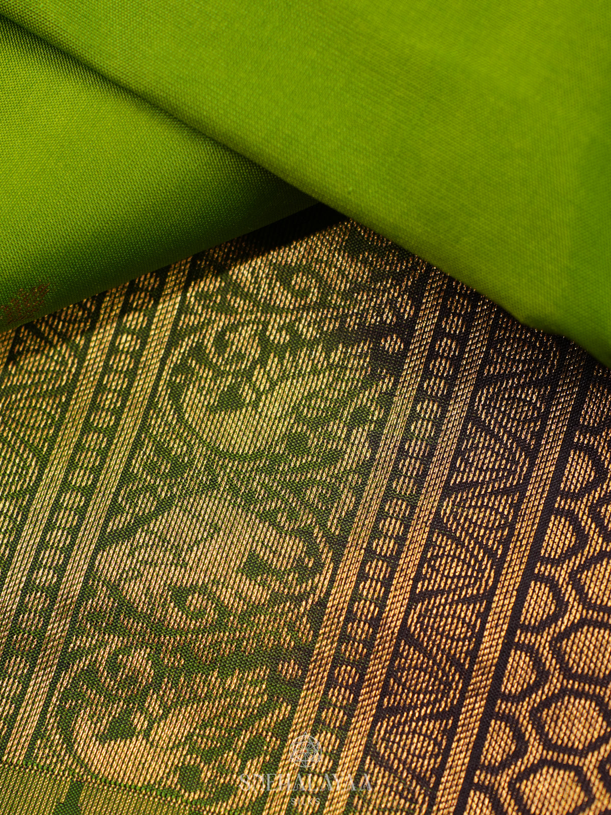 Green Kanjivaram Silk Saree