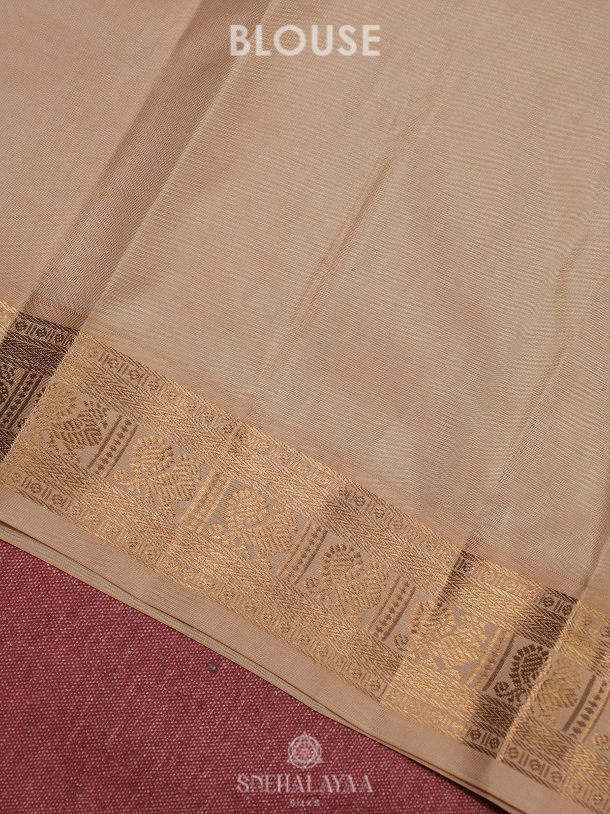Mustard Kanjivaram Silk Saree
