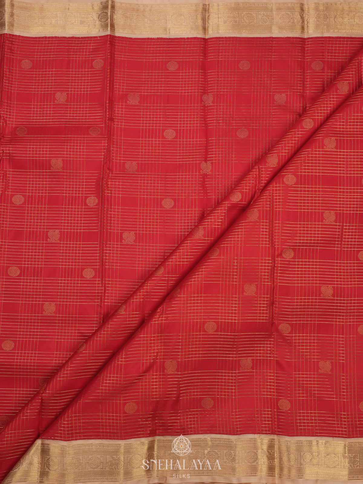 Red Kanjivaram Silk Saree