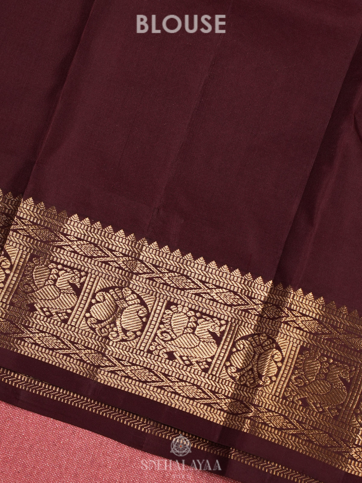 Pink Kanjivaram Silk Saree