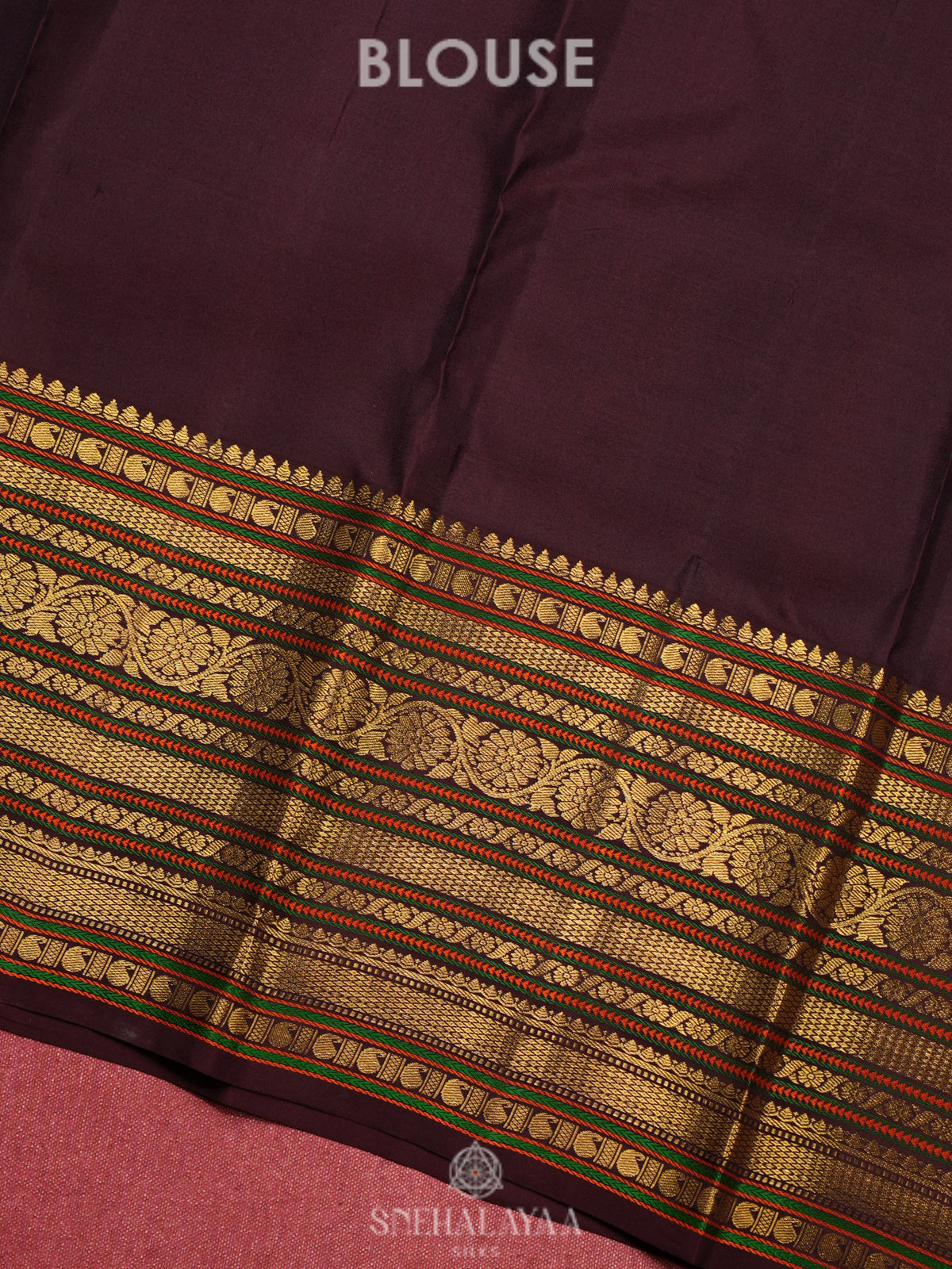 Pink Kanjivaram Silk Saree
