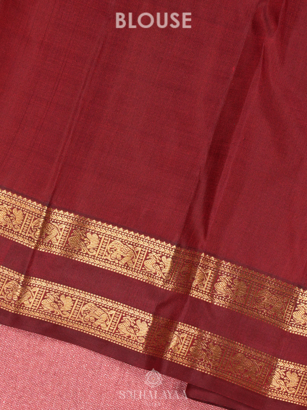 Pink Kanjivaram Silk Saree