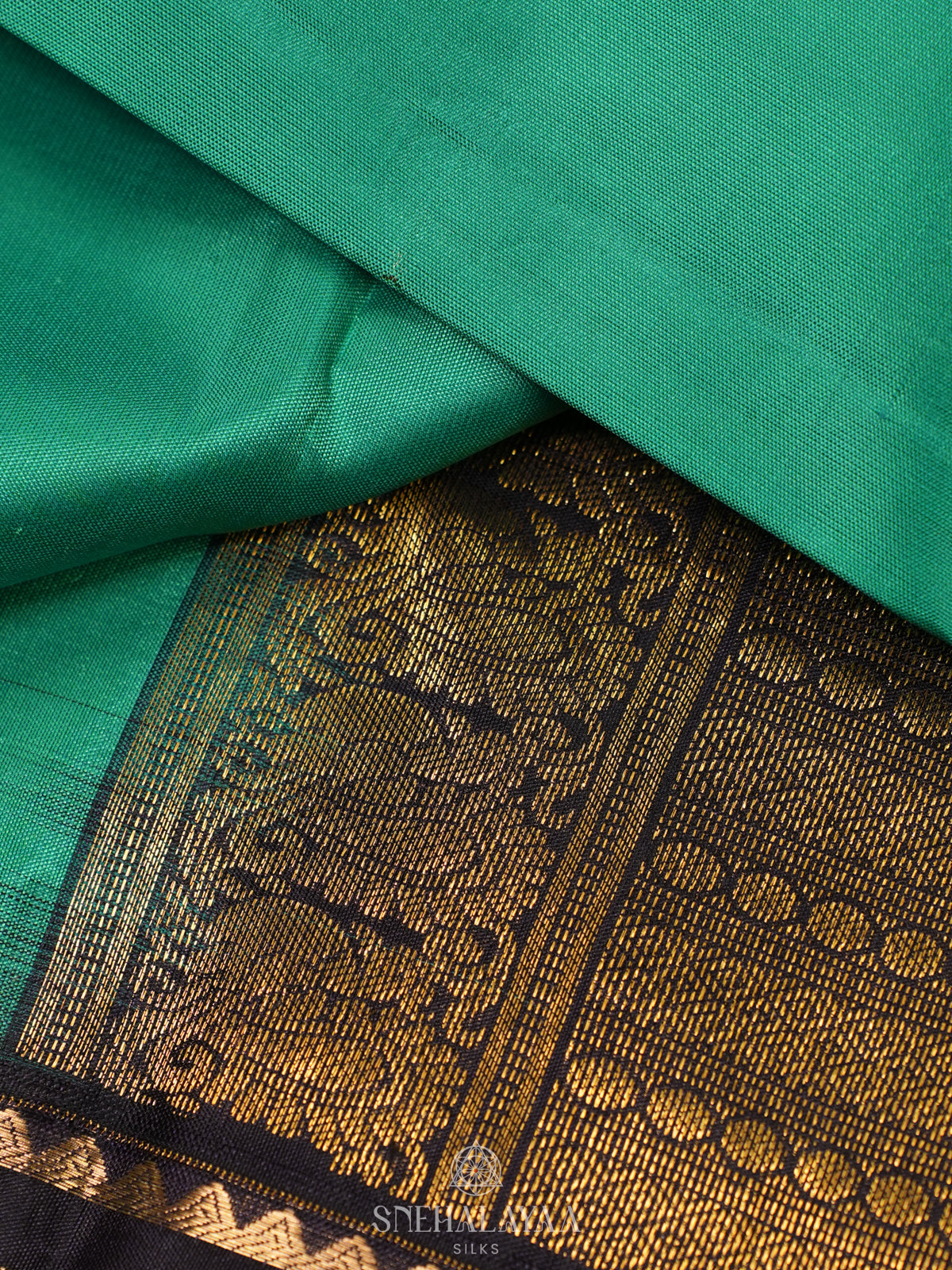 Green Kanjivaram Silk Saree