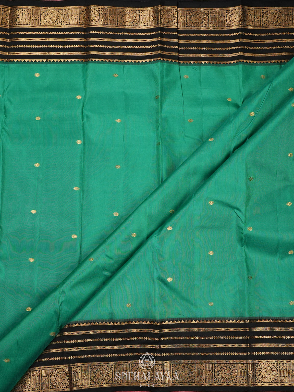 Green Kanjivaram Silk Saree