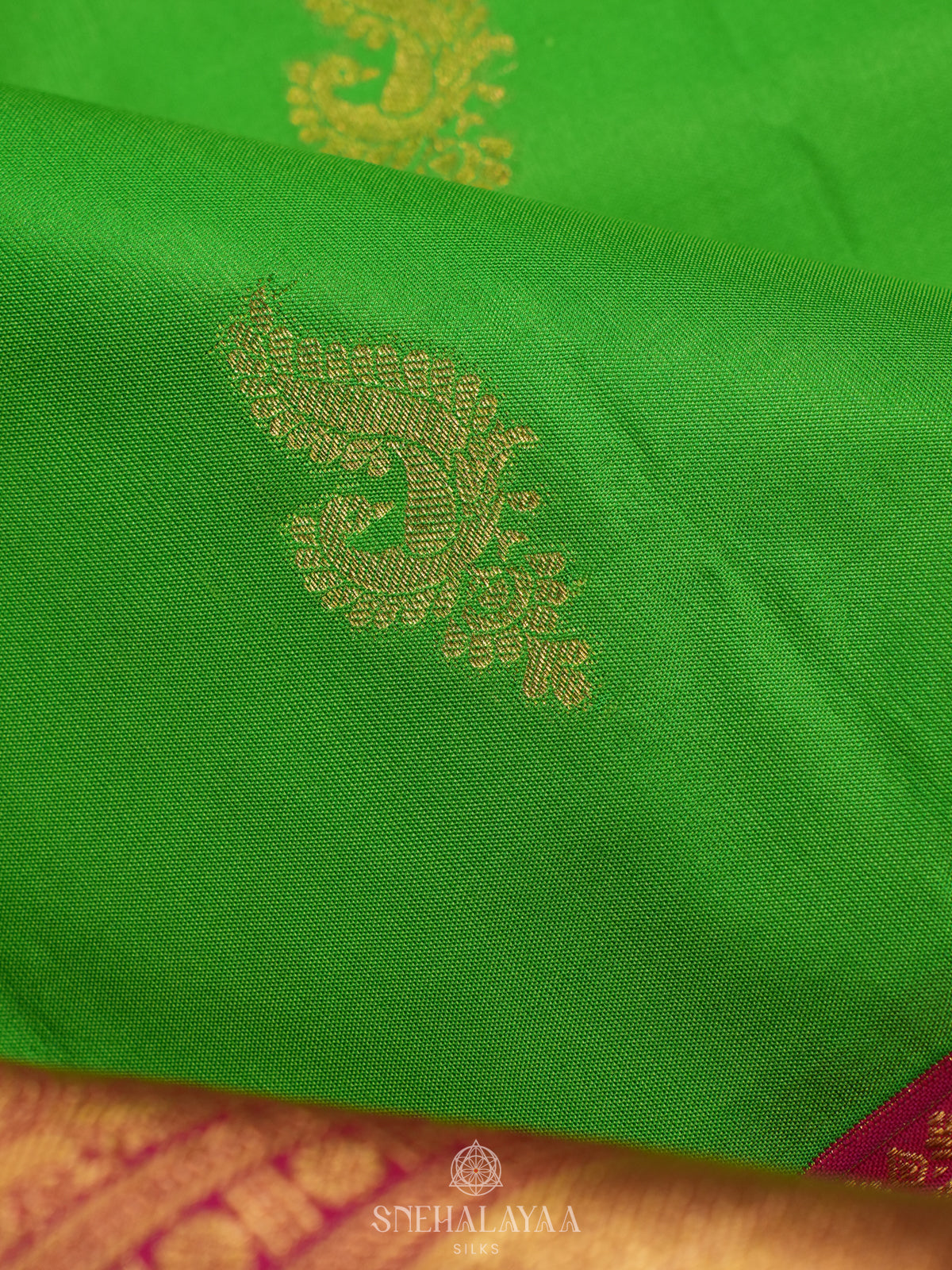 Green Kanjivaram Silk Saree