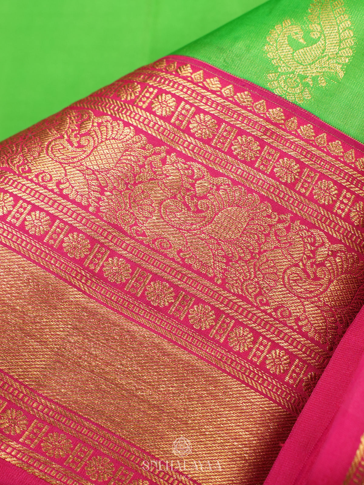 Green Kanjivaram Silk Saree
