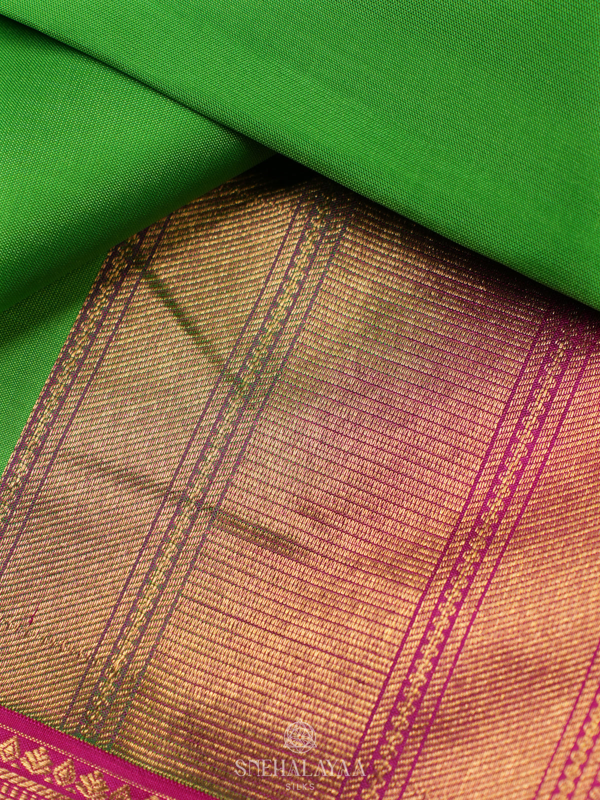 Green Kanjivaram Silk Saree