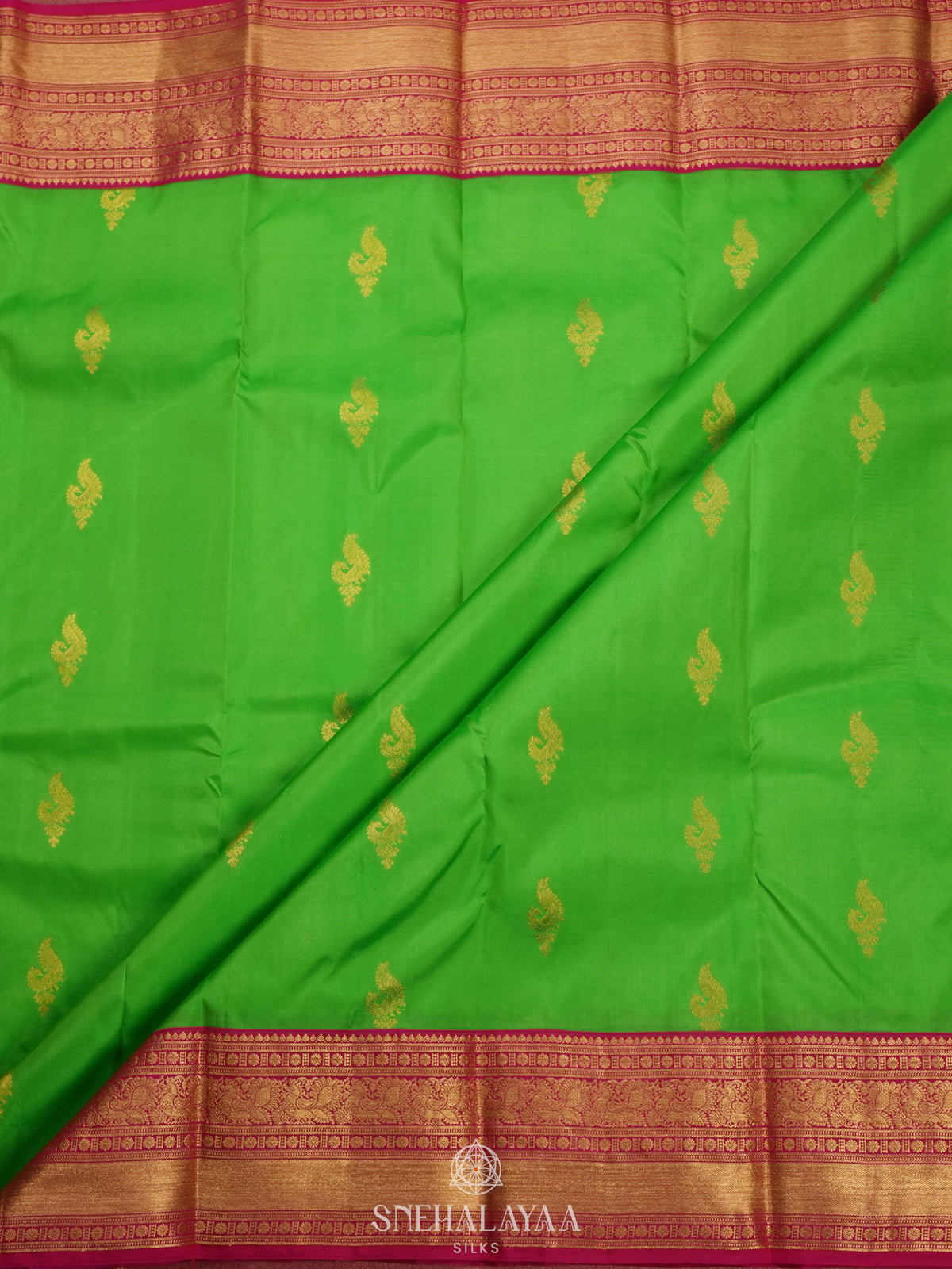 Green Kanjivaram Silk Saree