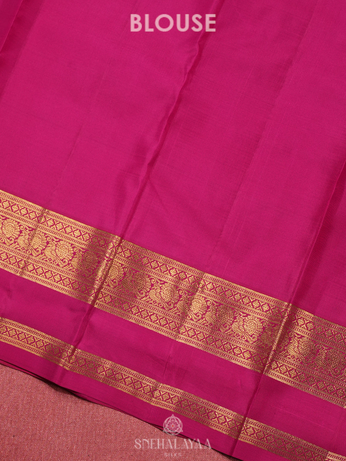 Purple Kanjivaram Silk Saree