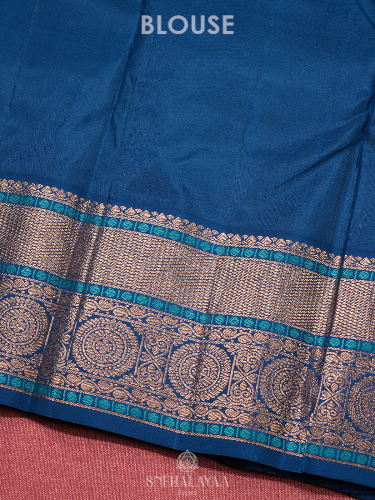 Mint Green Kanjivaram Silk Saree