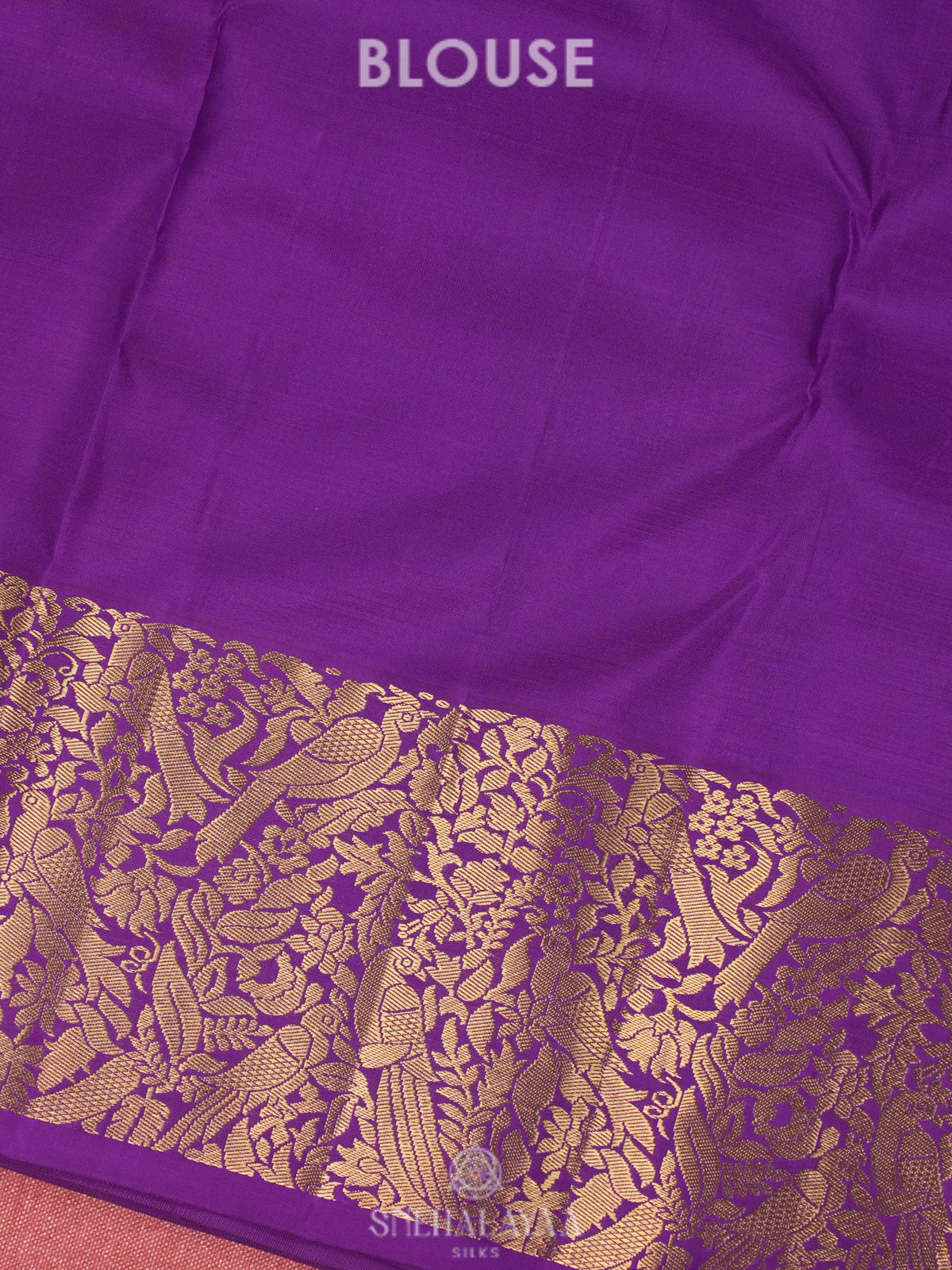 Sandal Kanjivaram Silk Saree
