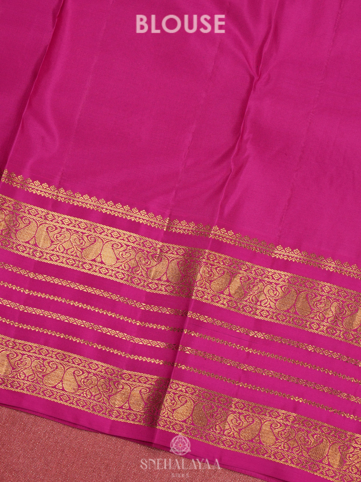 Forest Green Kanjivaram Silk Saree