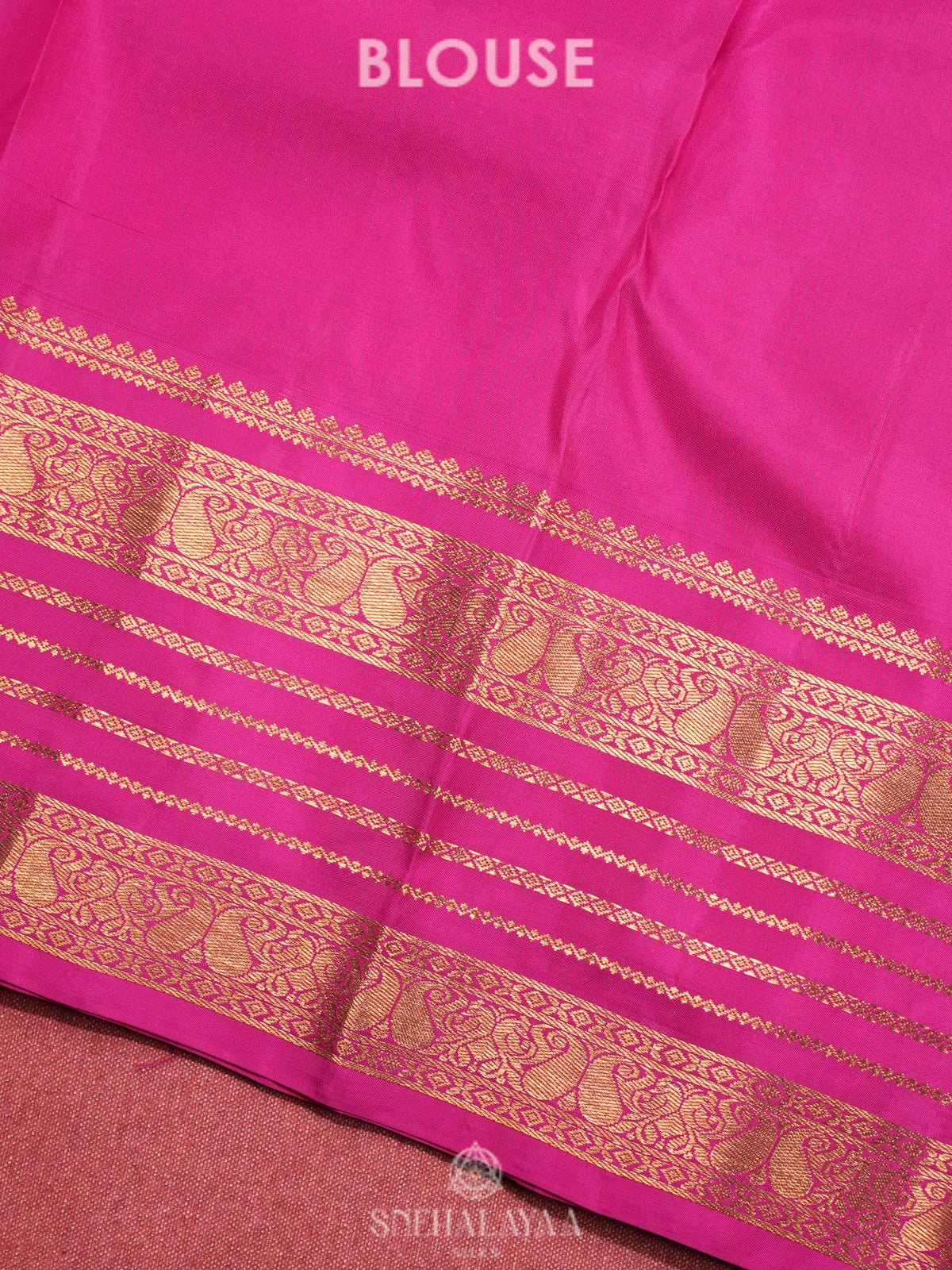 Mango Yellow Kanjivaram Silk Saree