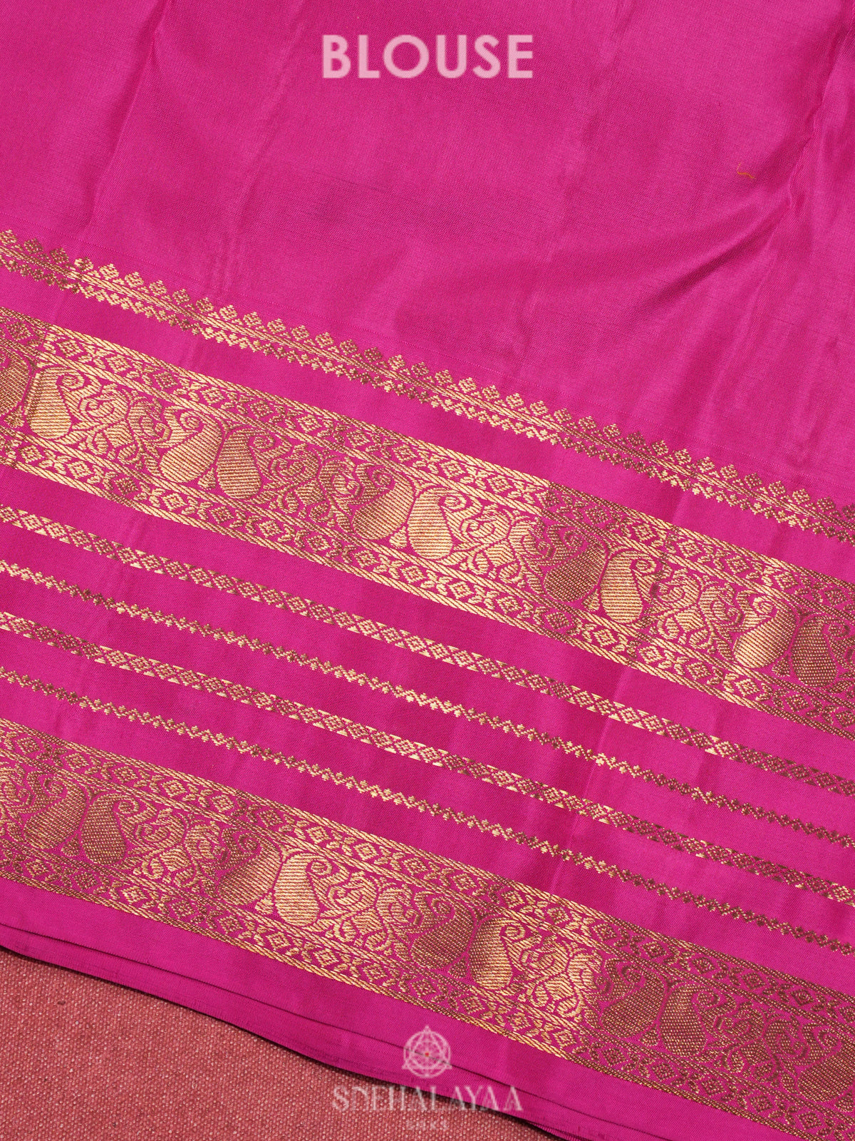 Lime Green Kanjivaram Silk Saree