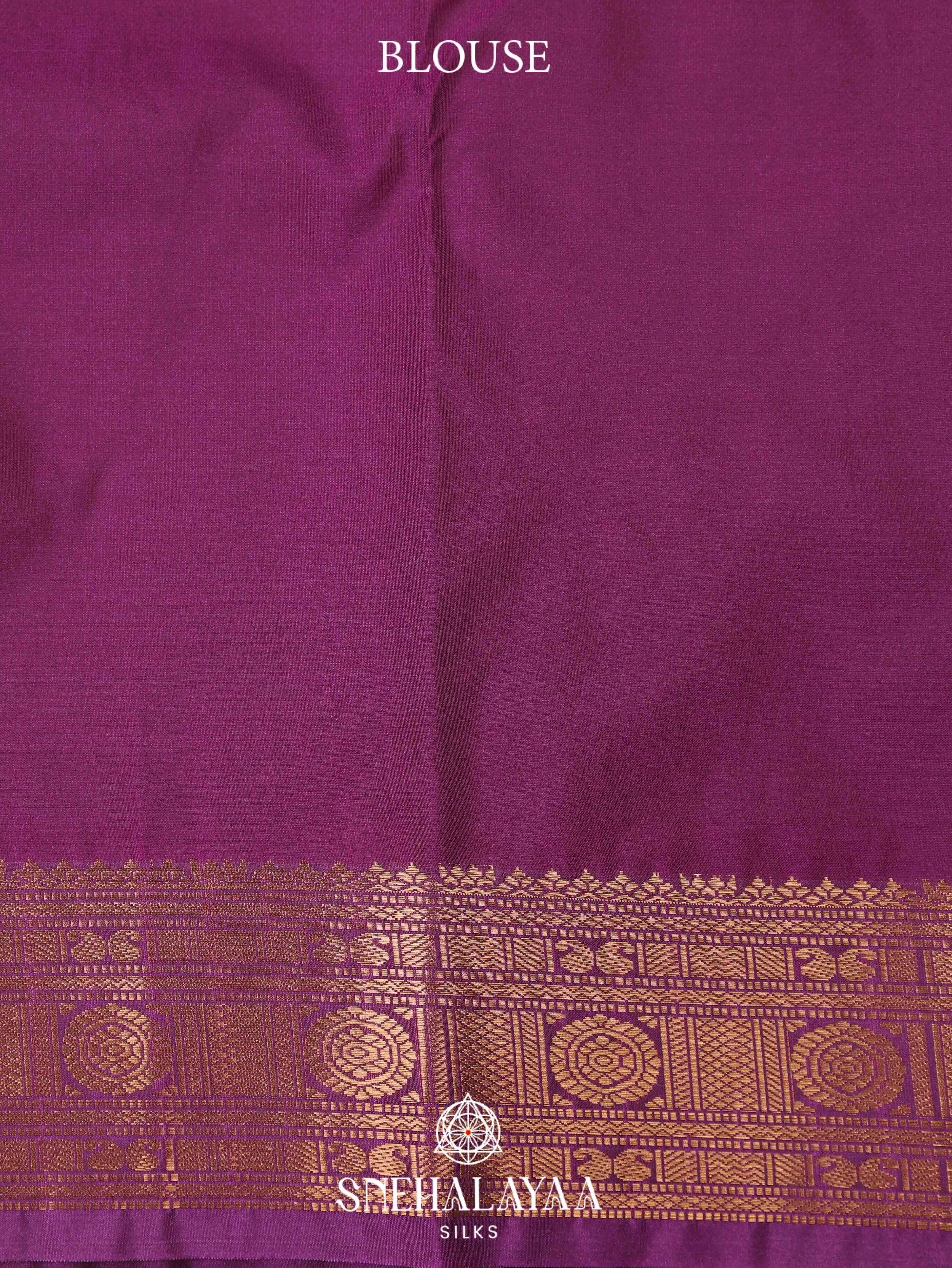 Maroon Art Silk Saree