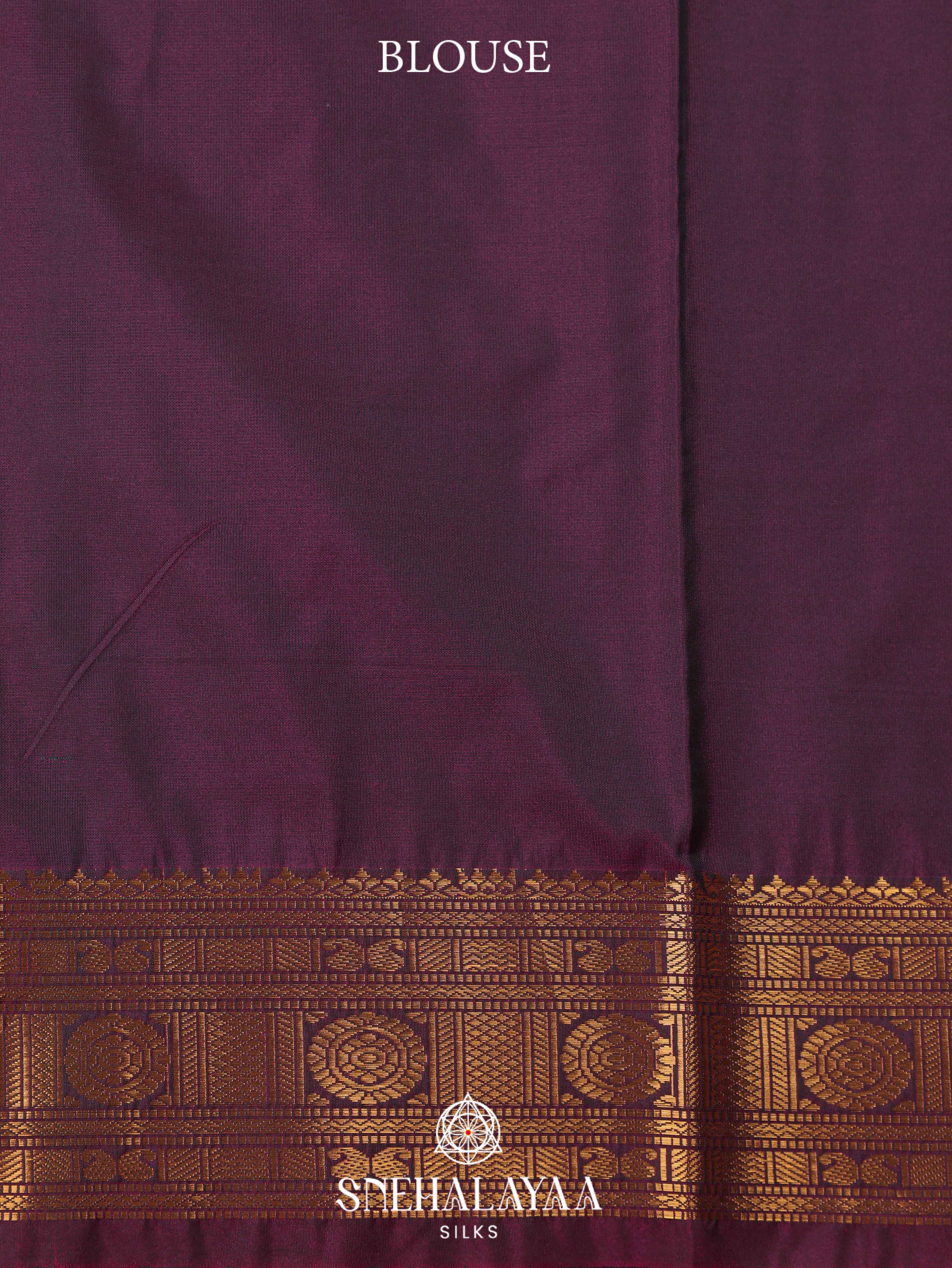 Forest Green Art Silk Saree