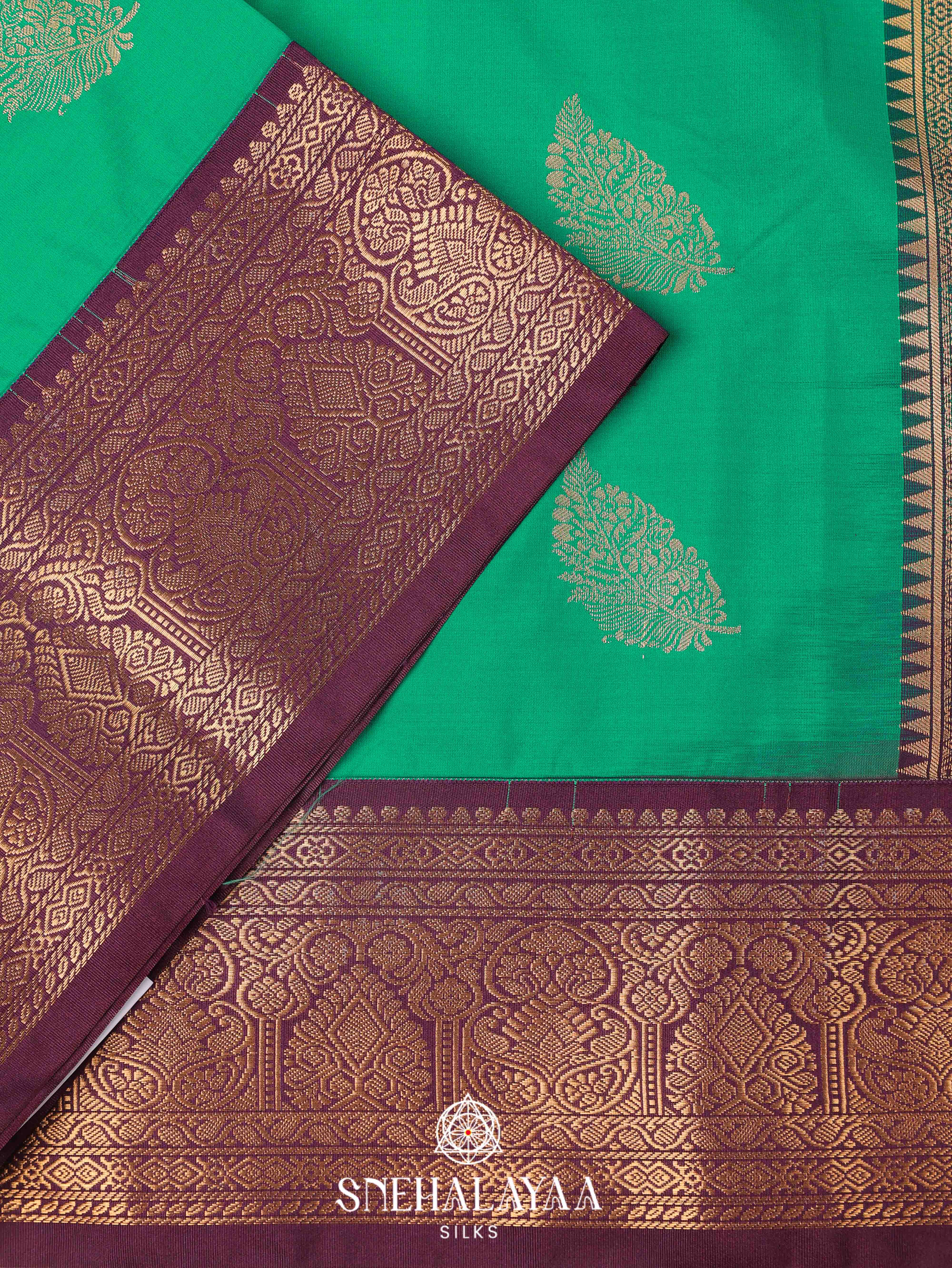 Green Art Silk Saree