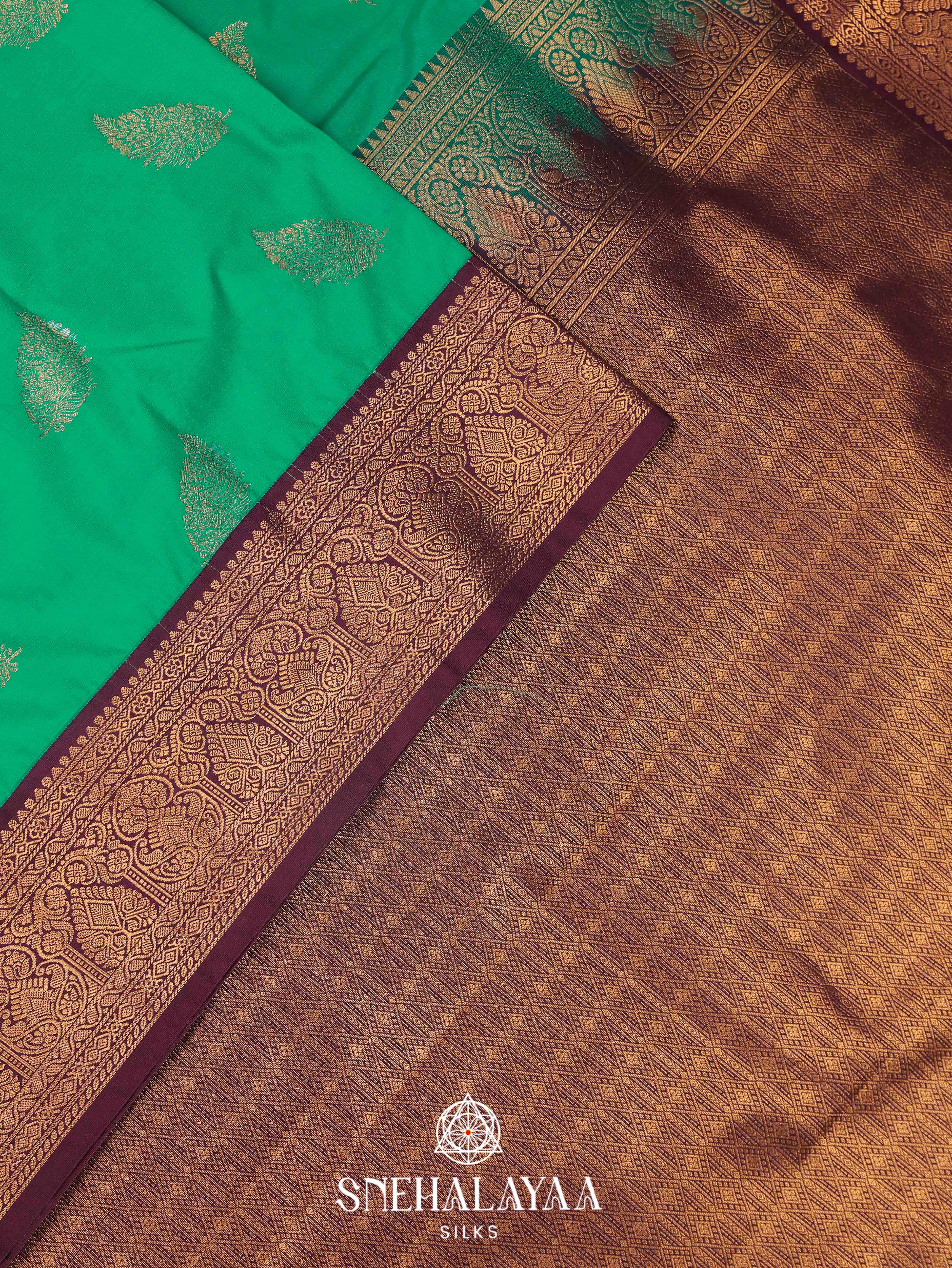 Green Art Silk Saree