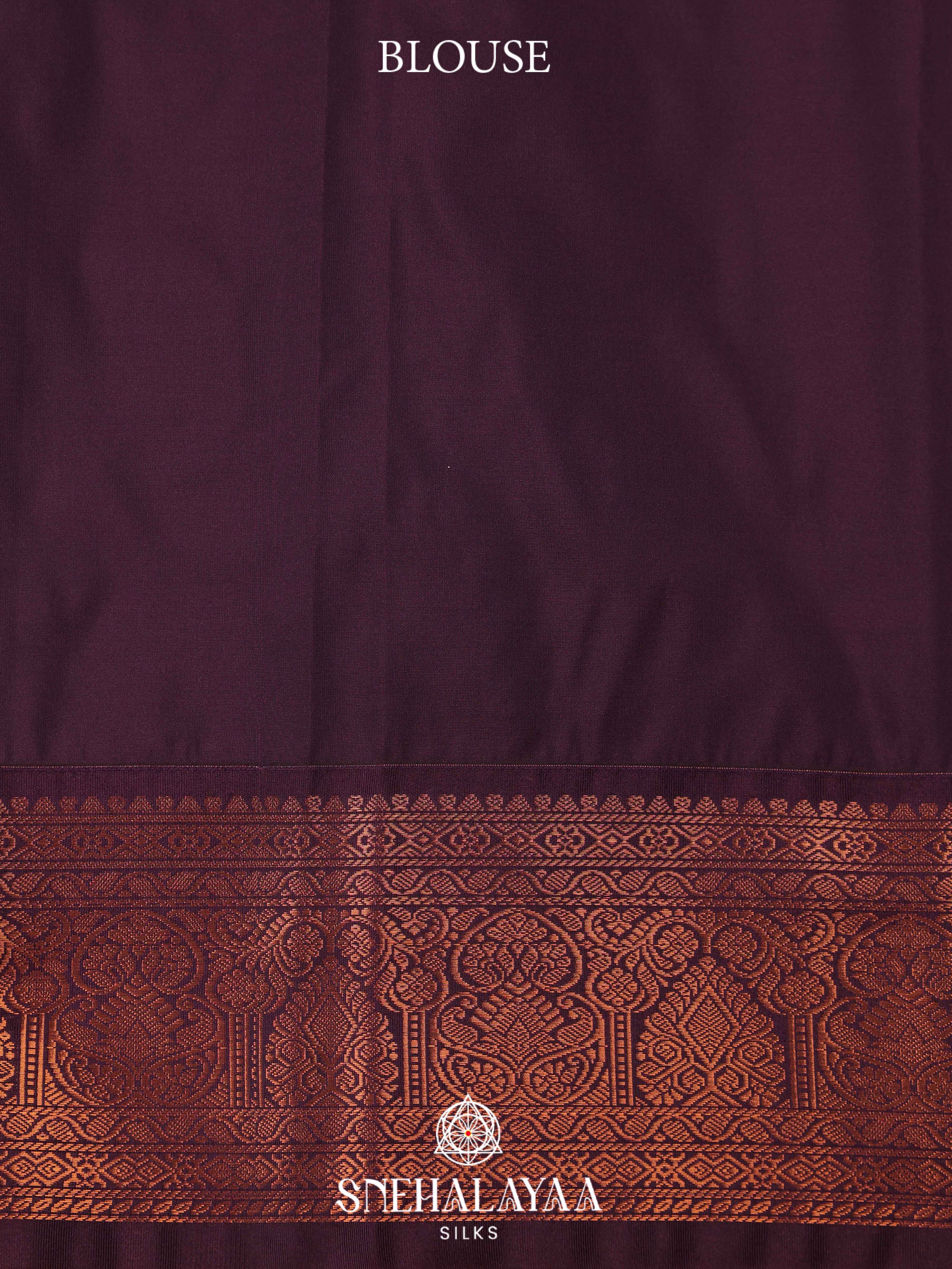 Lilac Art Silk Saree