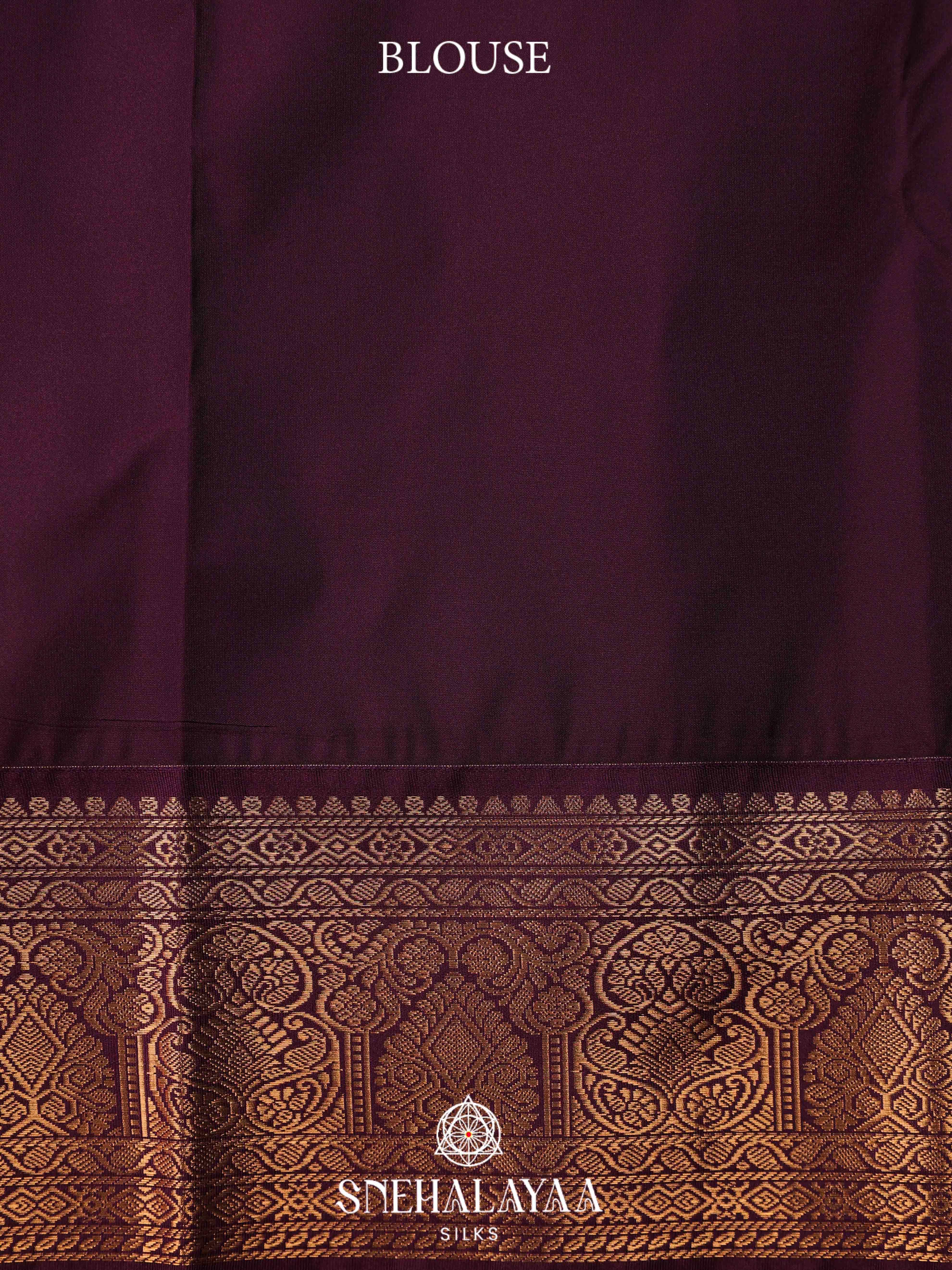 Parrot Green Art Silk Saree