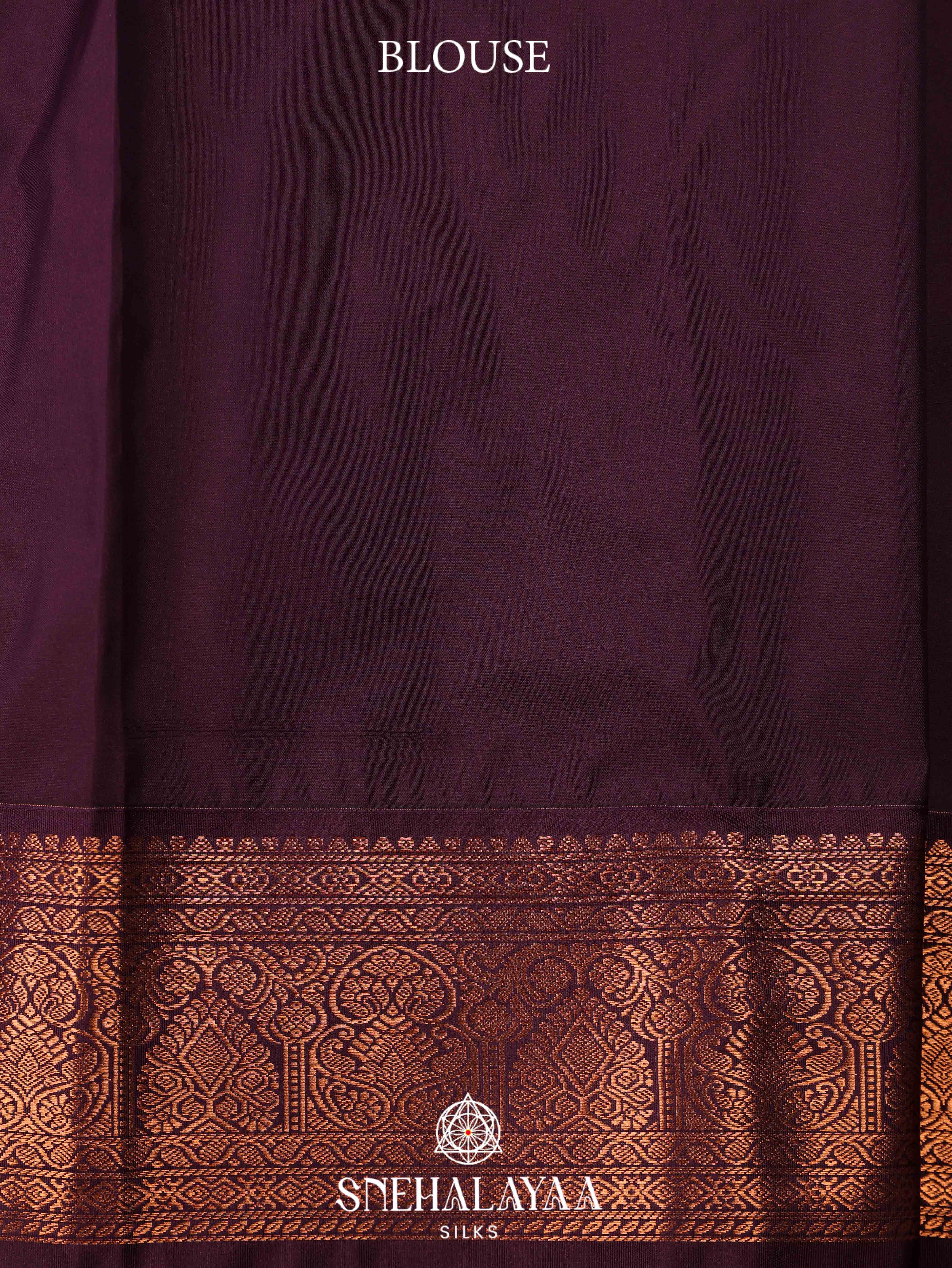 Maroon Art Silk Saree