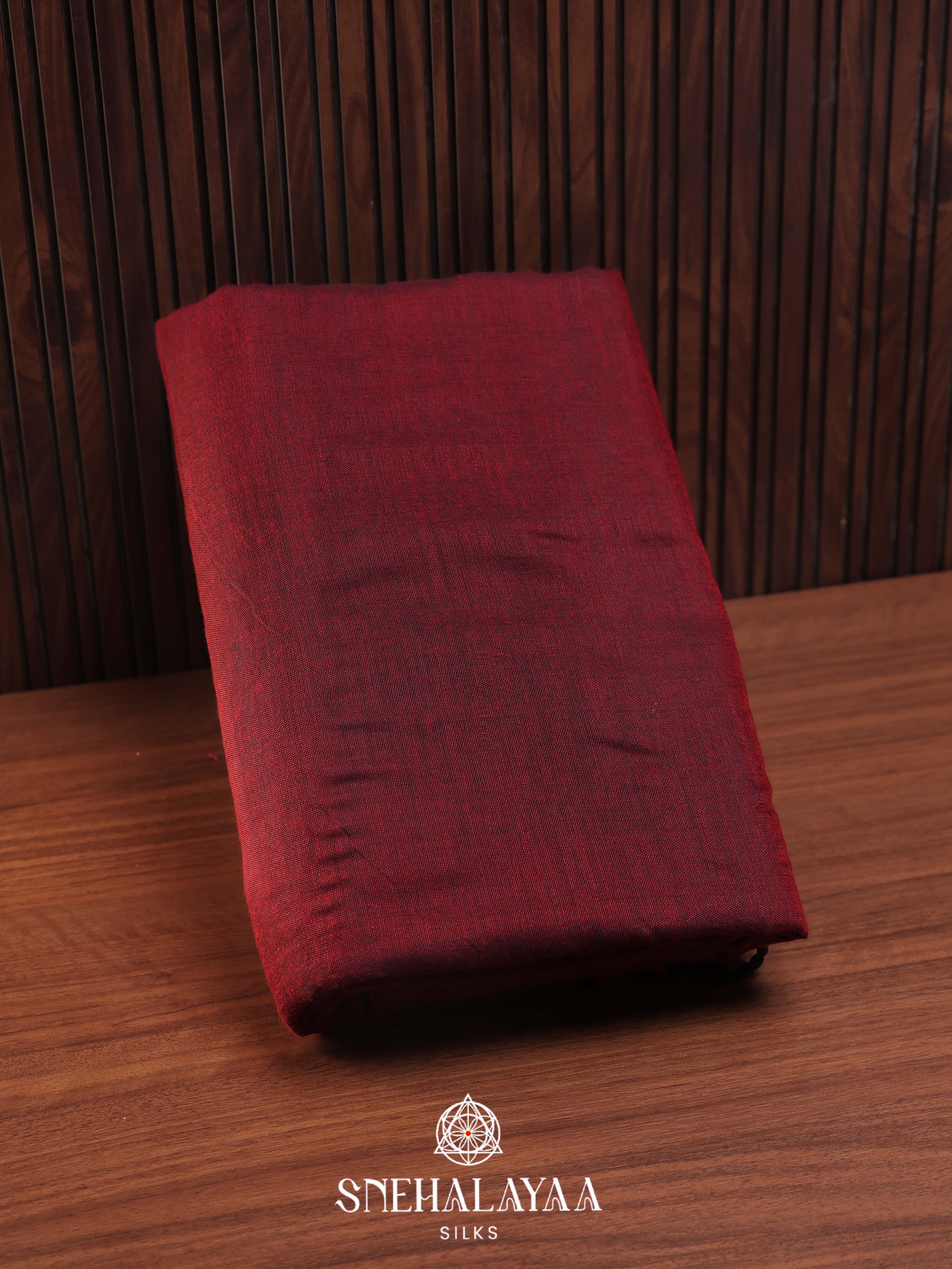 Brown Khadi Cotton Saree