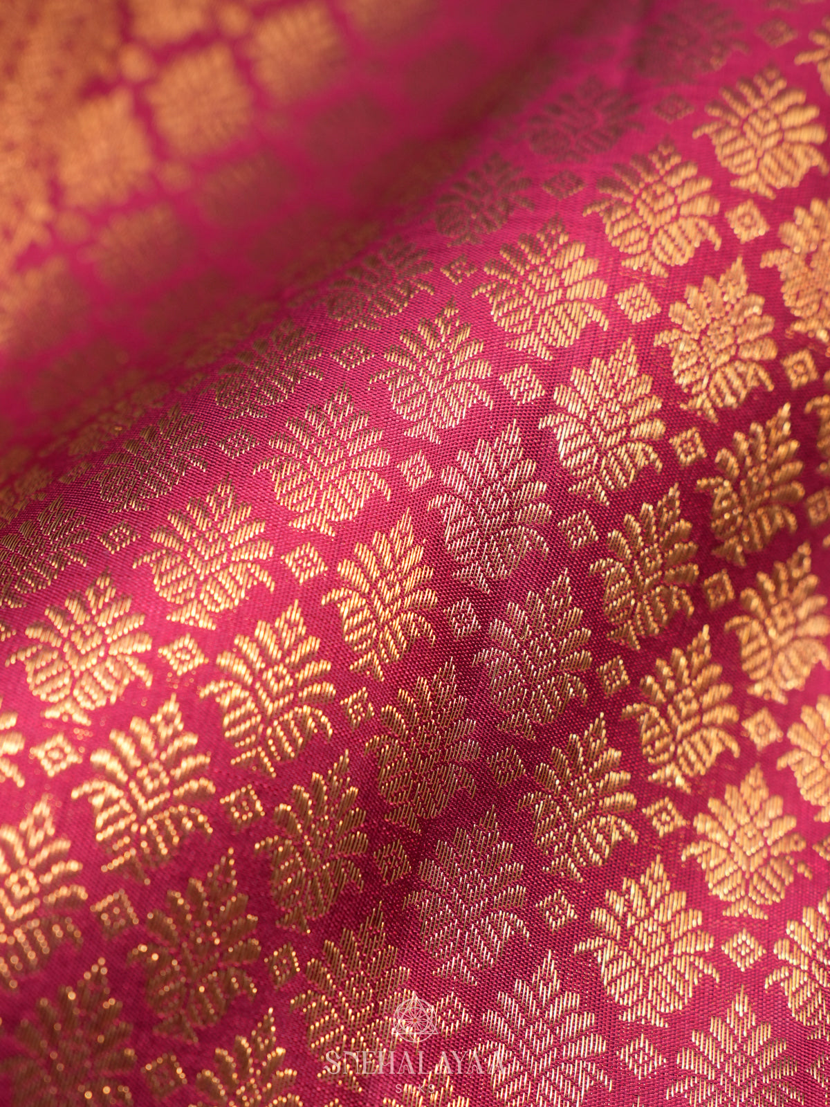 Maroon Kanjivaram Silk Saree