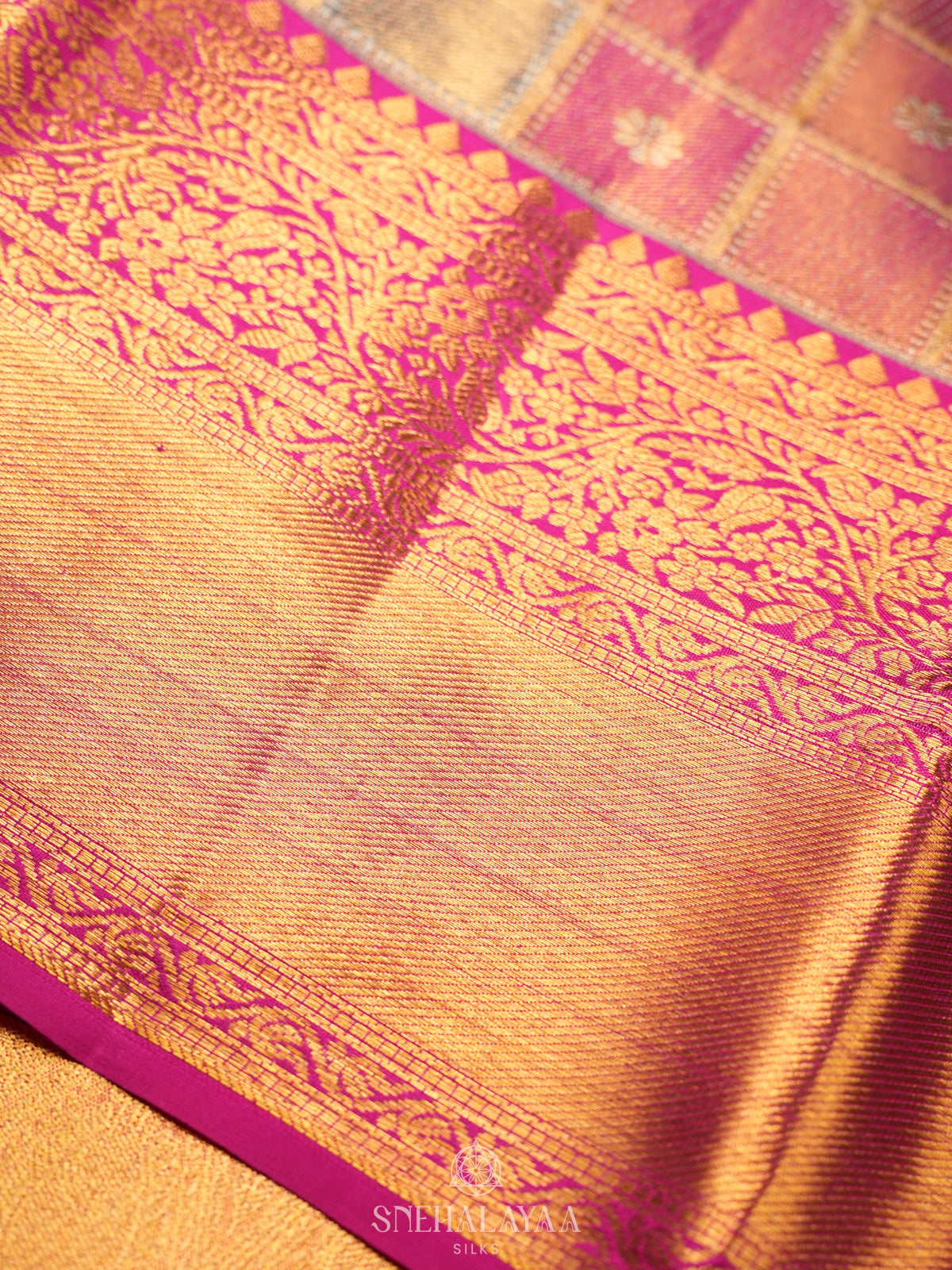 Multicolour Kanjivaram Silk Saree