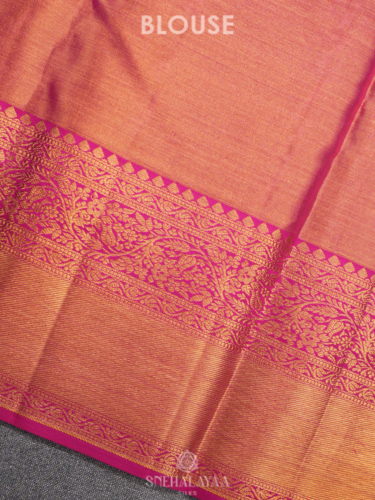 Multicolour Kanjivaram Silk Saree