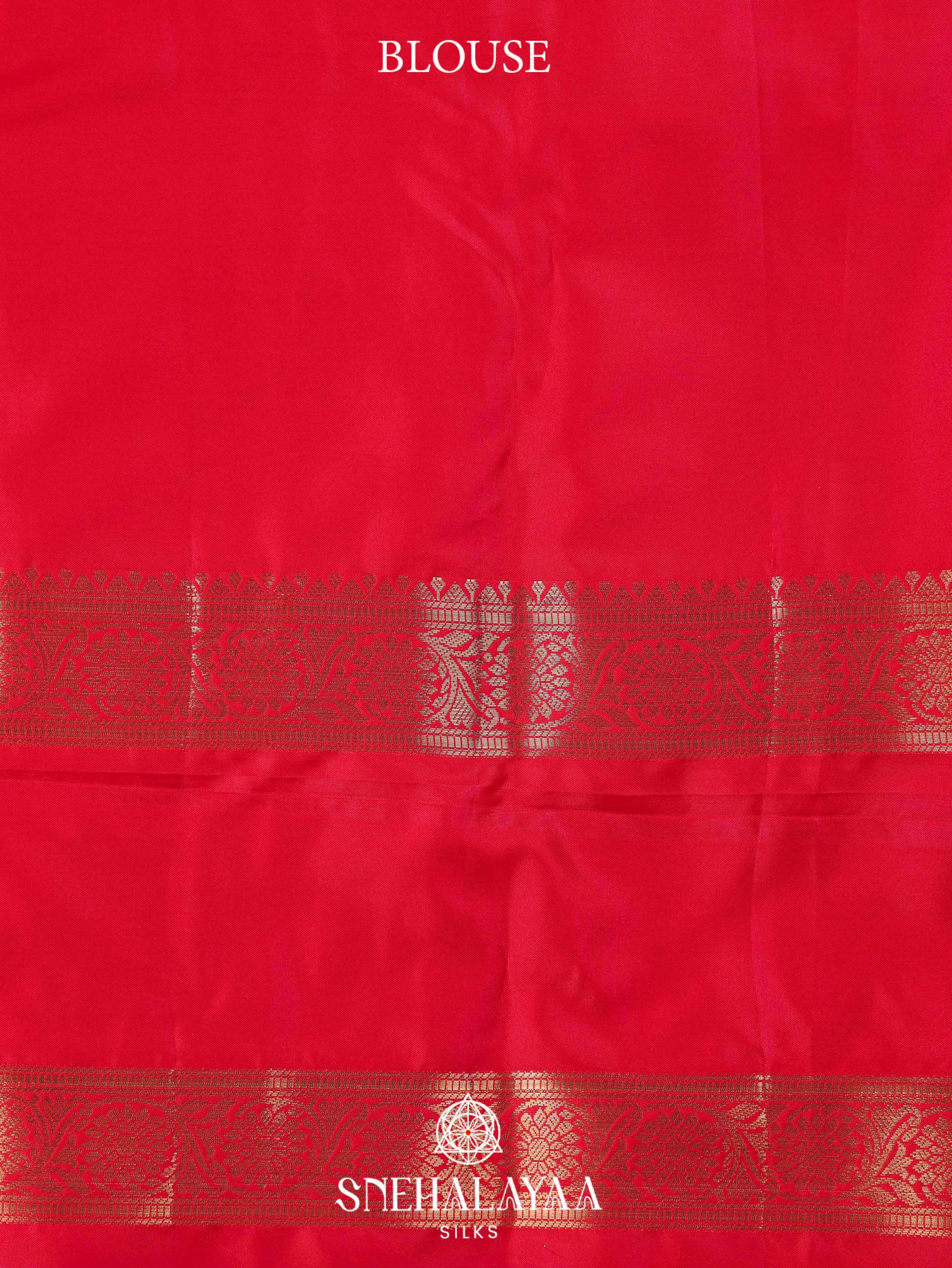 Red Art Silk Saree