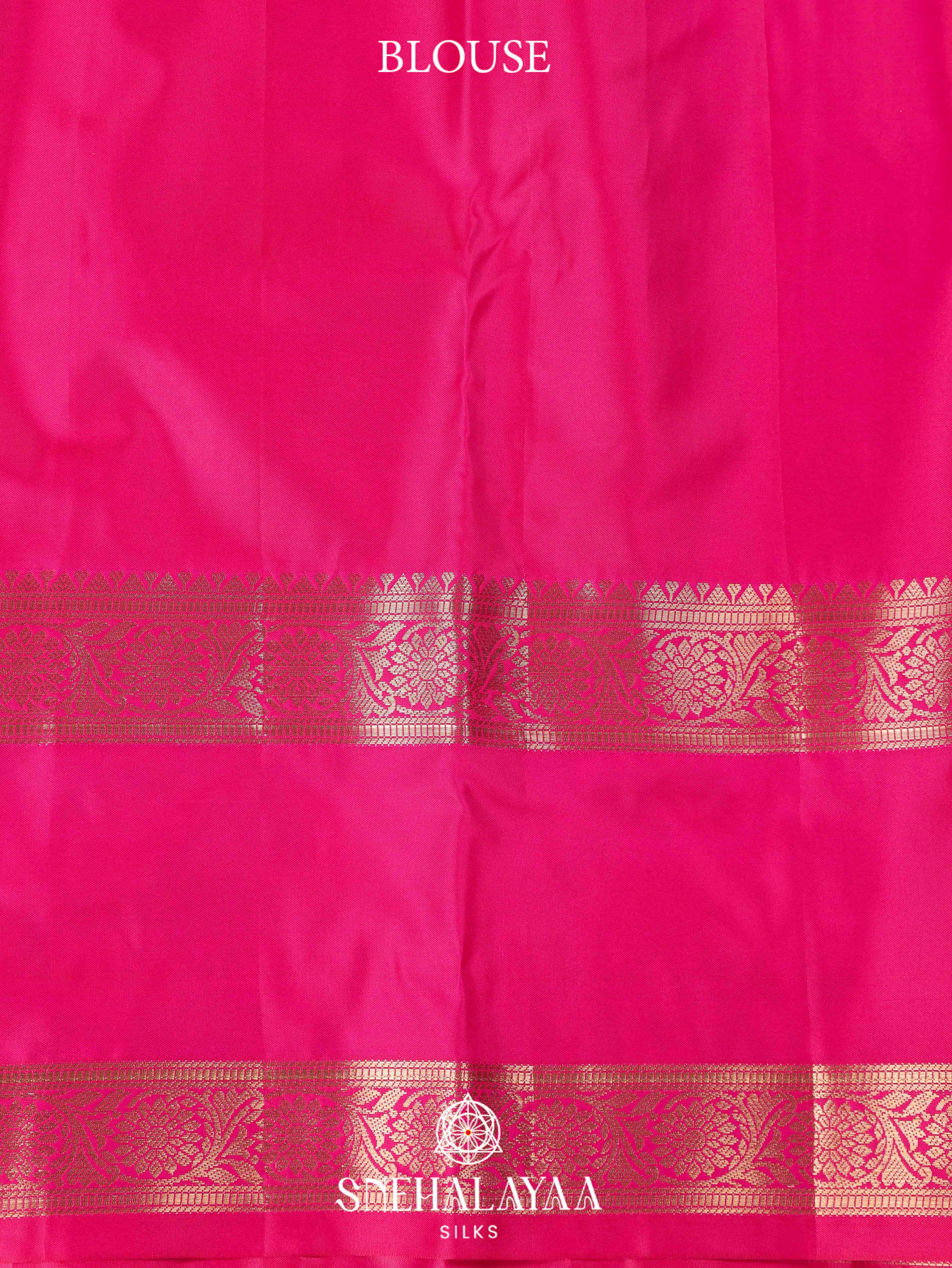 Pink Art Silk Saree
