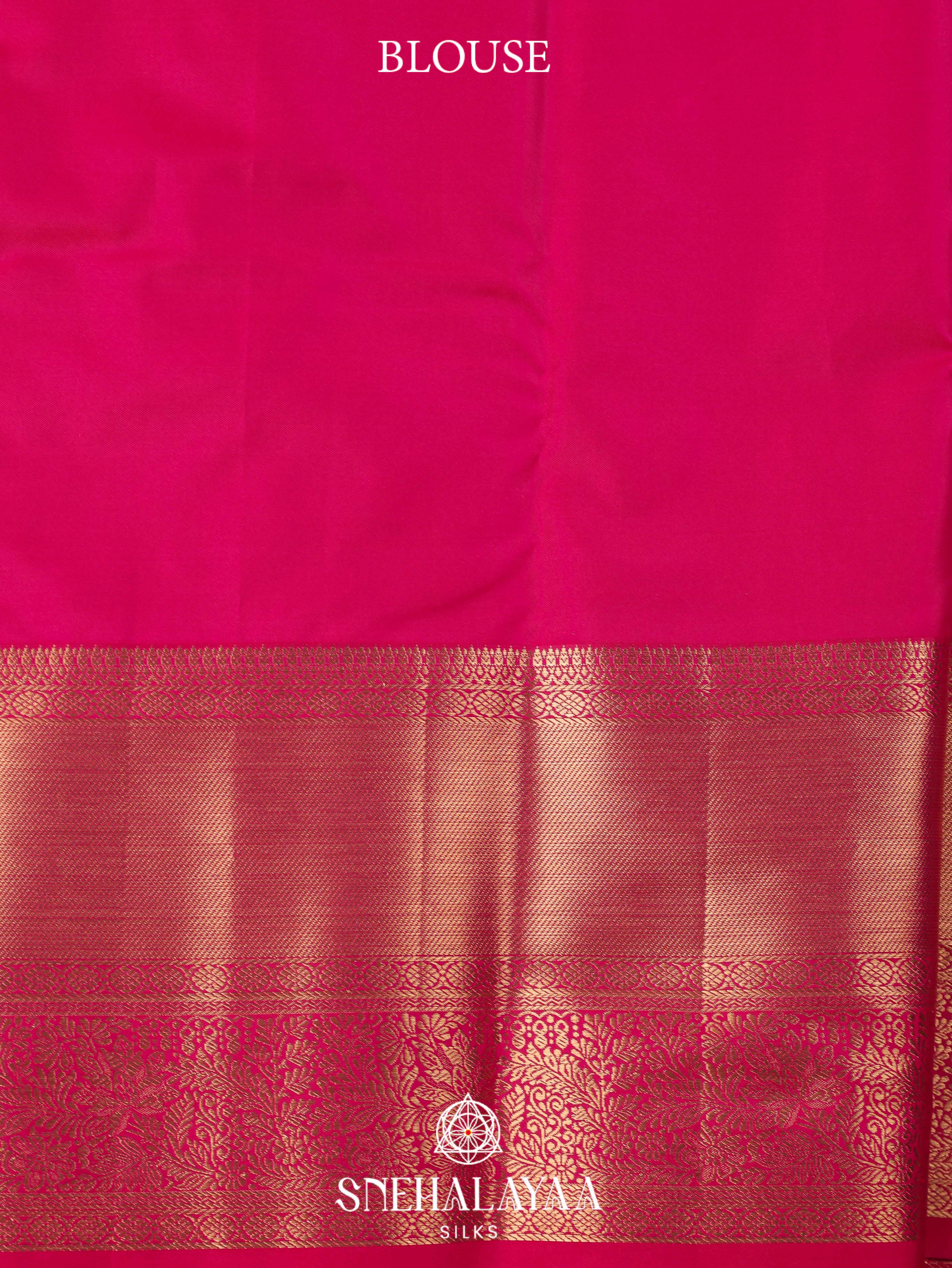 Pink Art Silk Saree