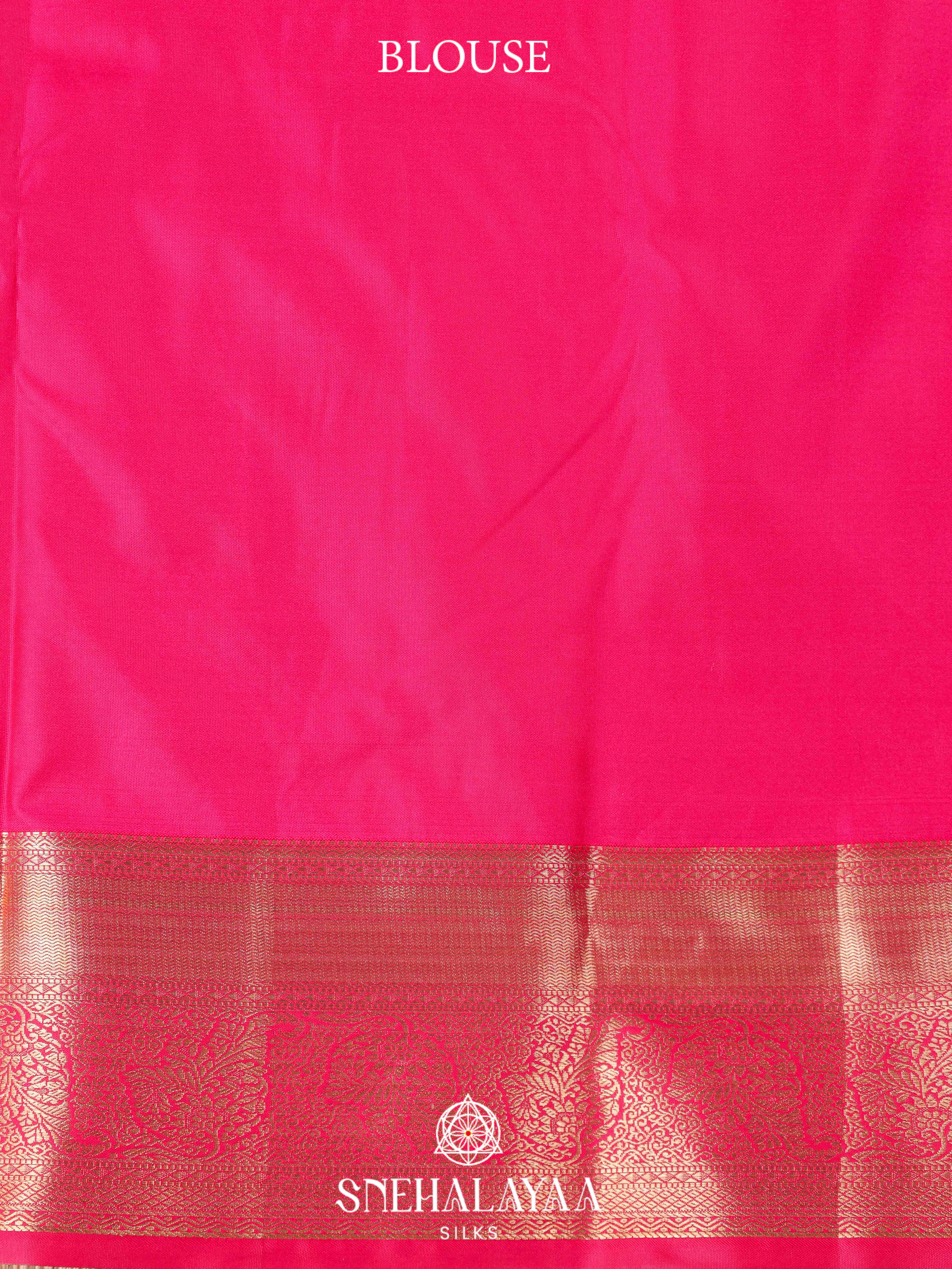 Forest Green Art Silk Saree