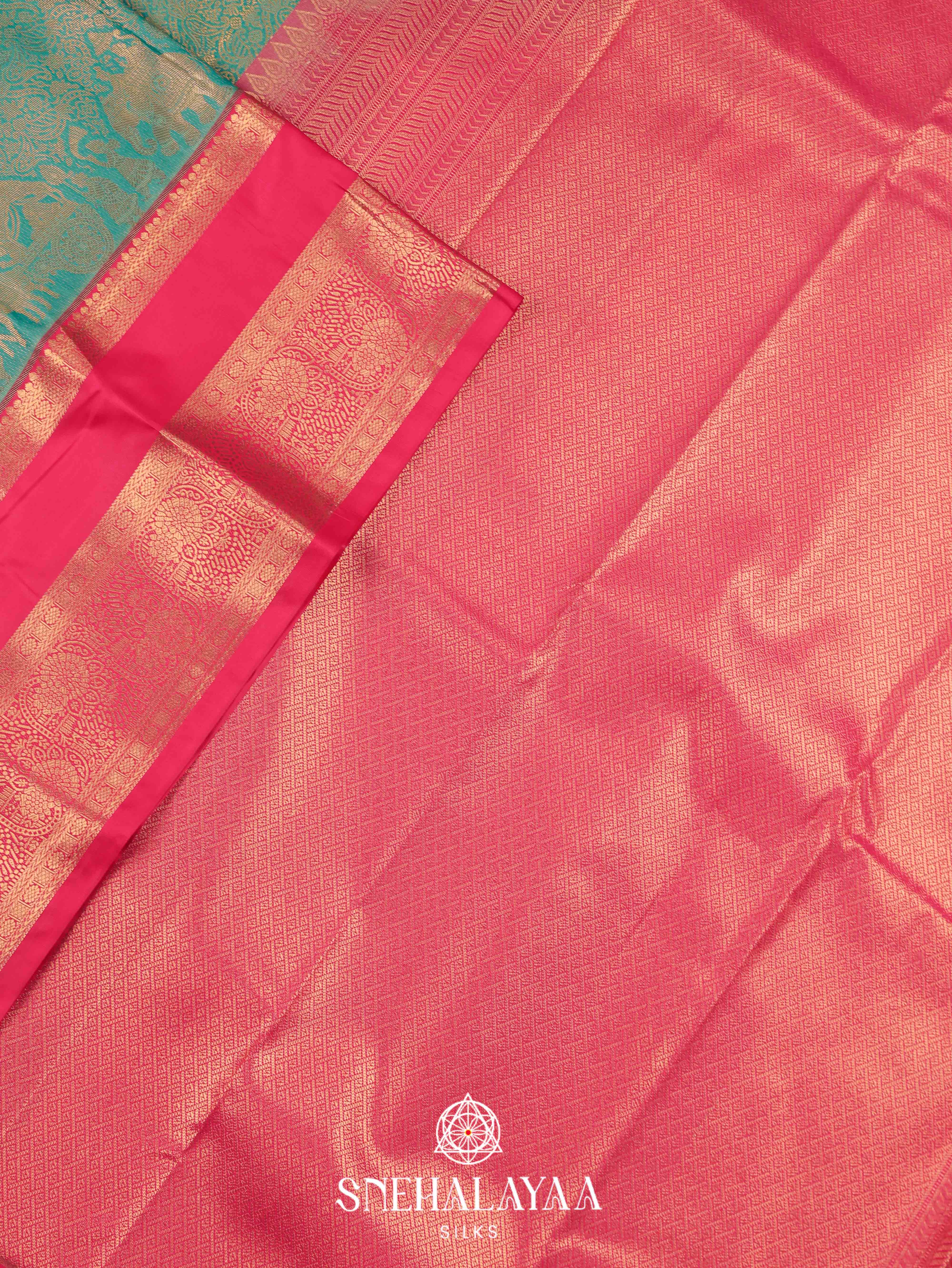 Green Art Silk Saree