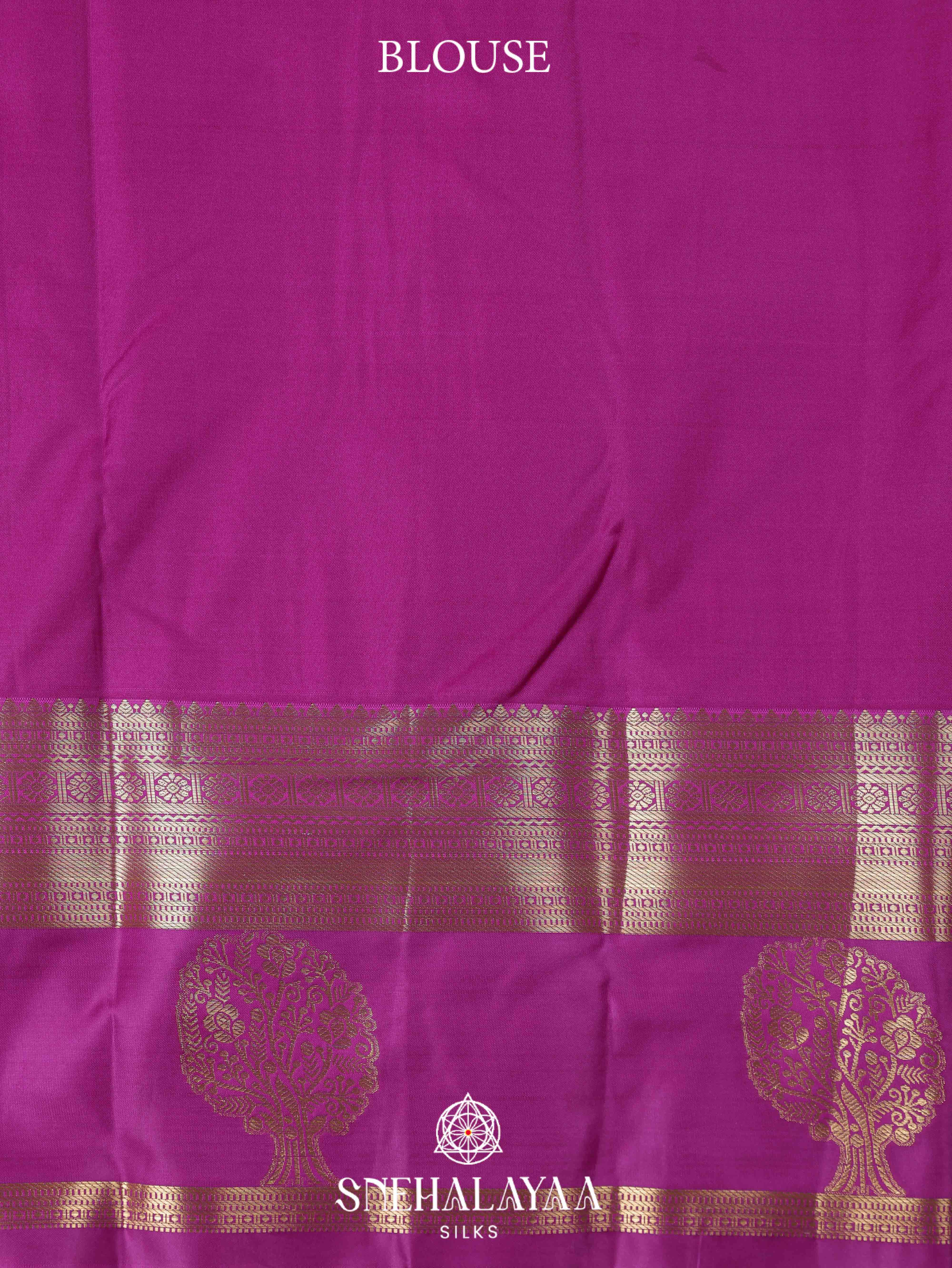 Orchid Art Silk Saree