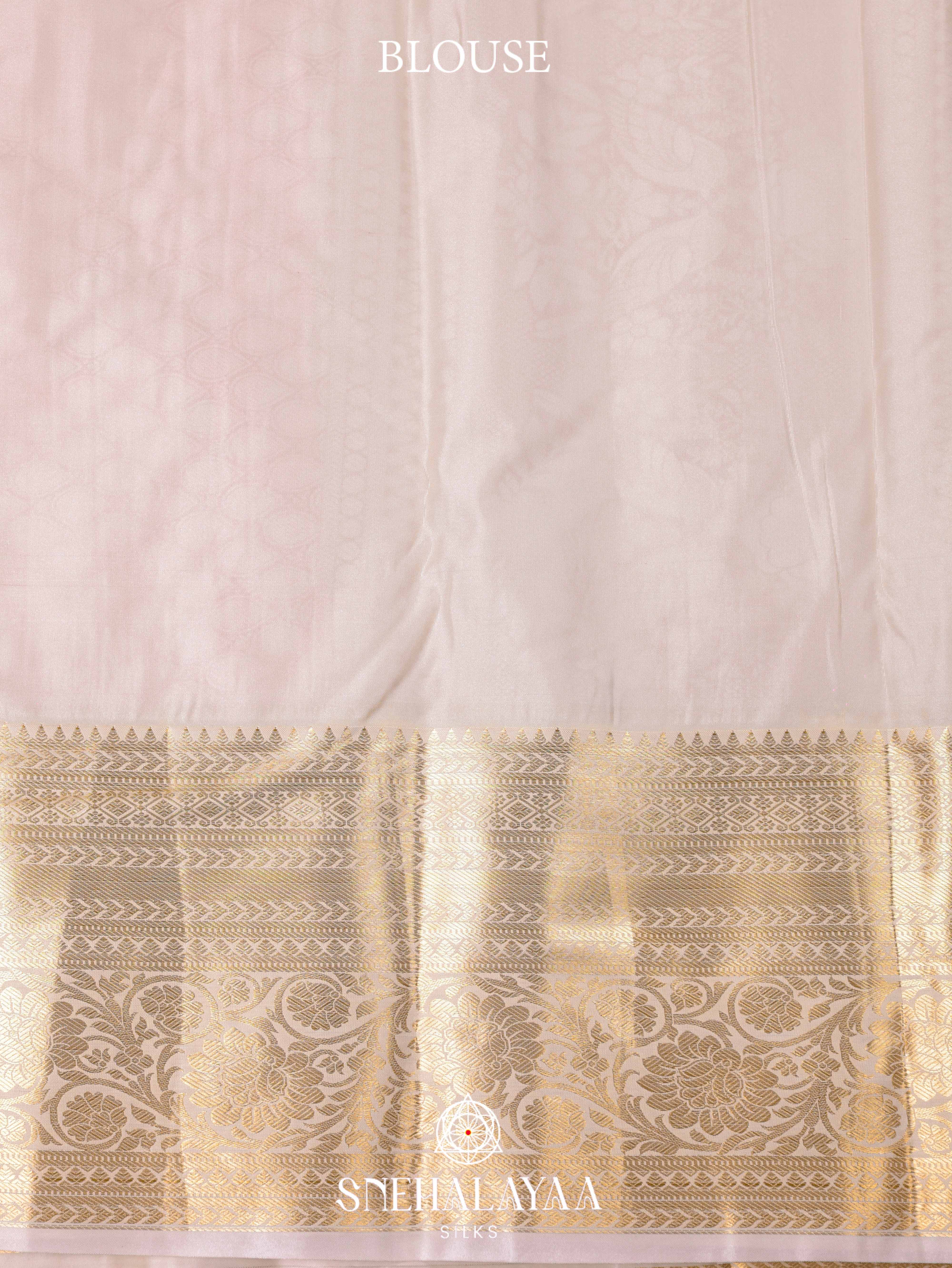 Pink Art Silk Saree