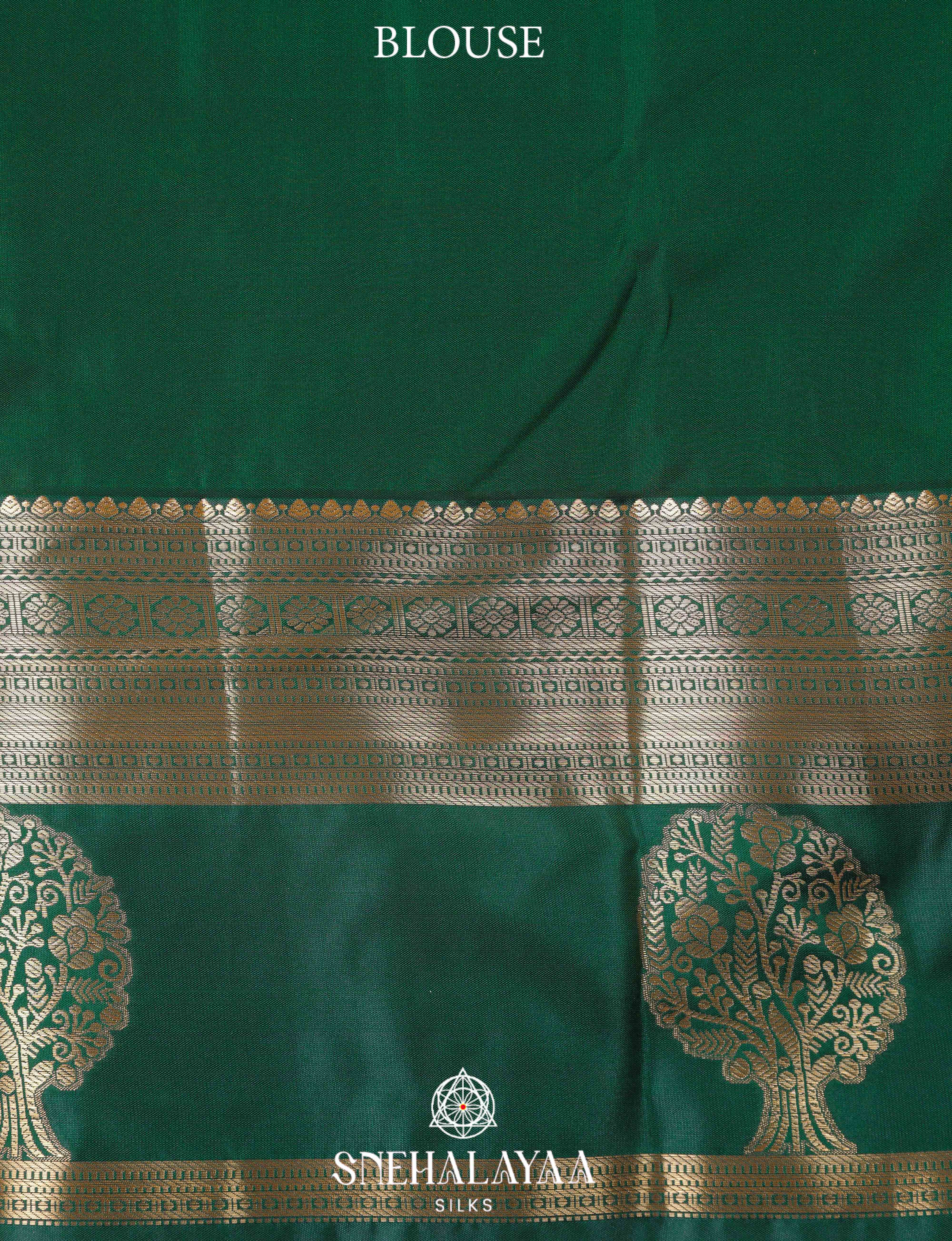 Off White Art Silk Saree