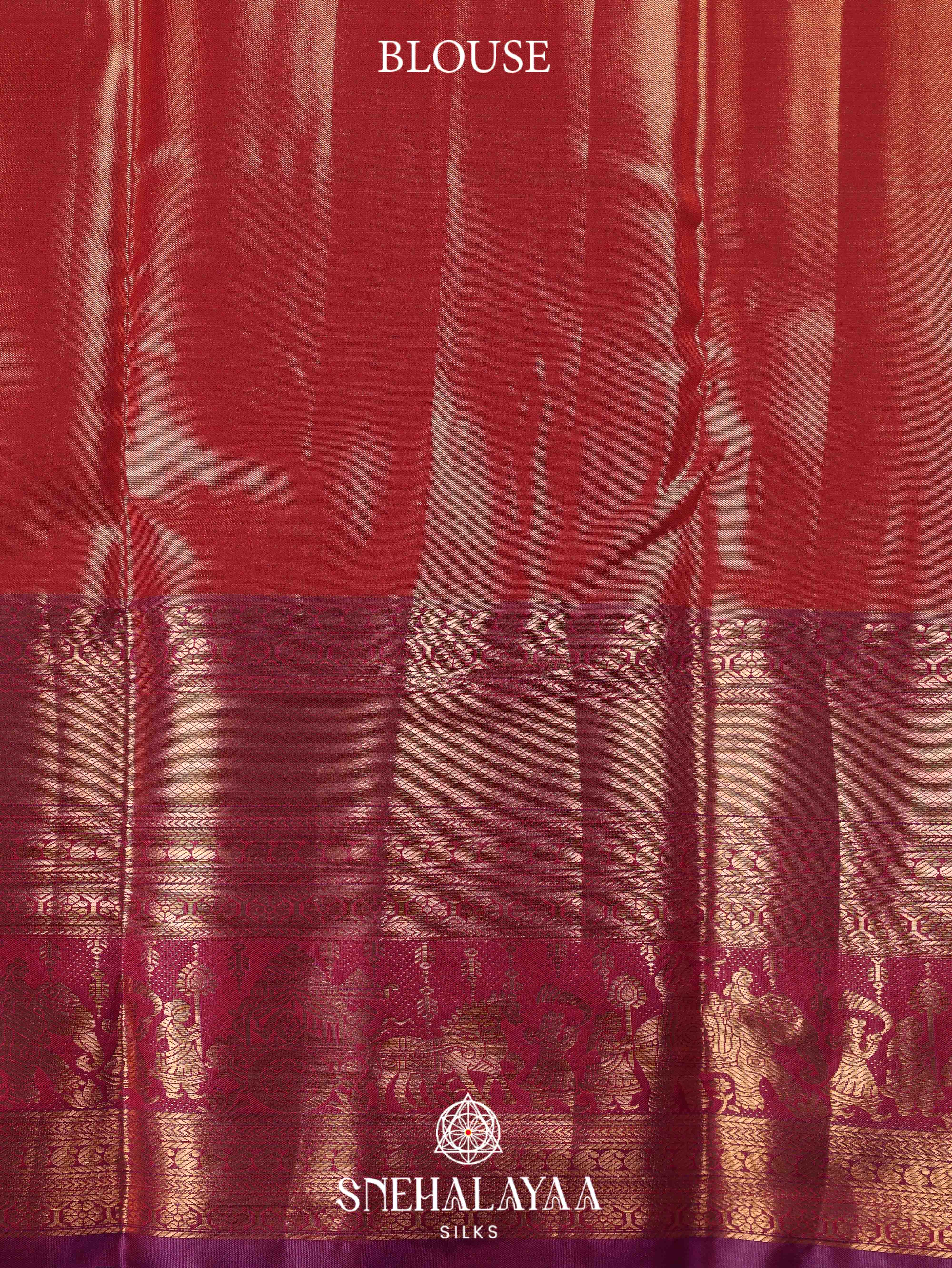 Cream Art Silk Saree