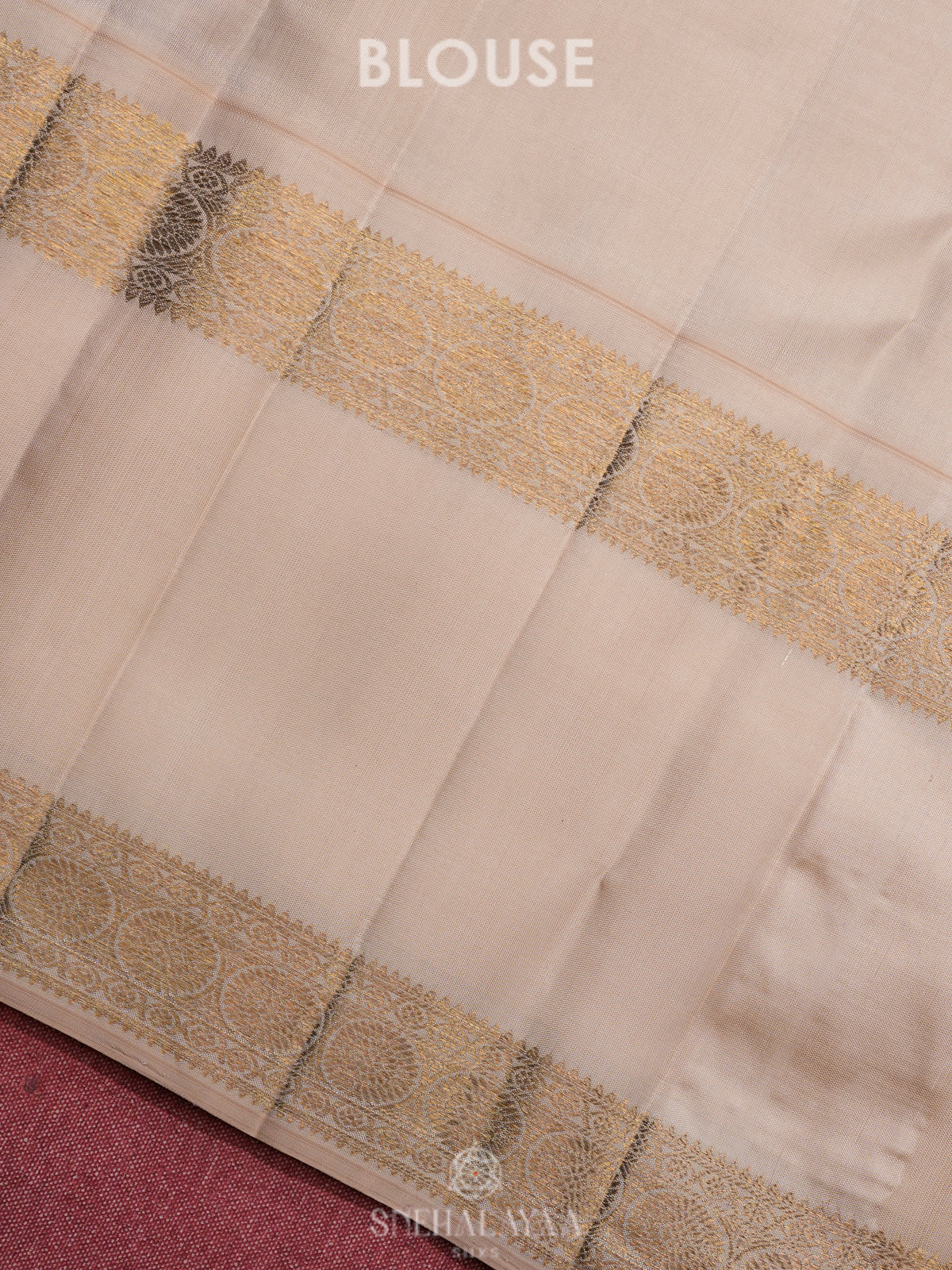Magenta Kanjivaram Silk Saree