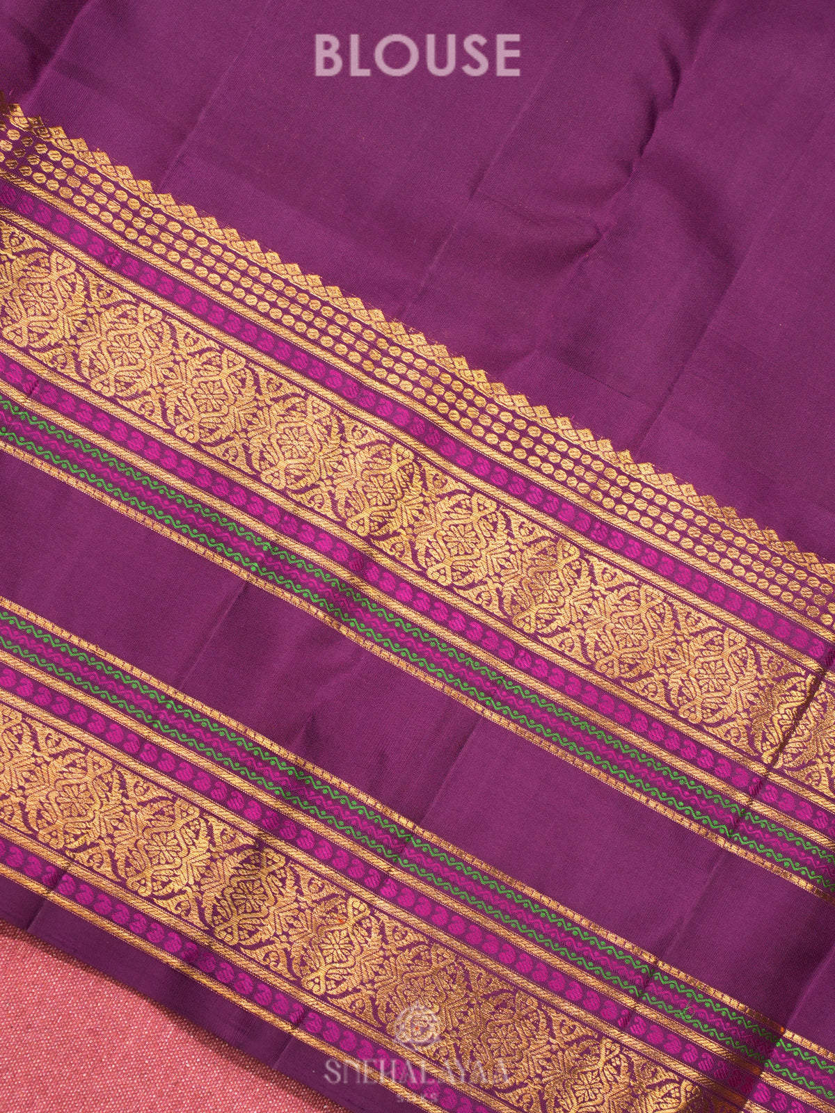 Pale Green Kanjivaram Silk Saree