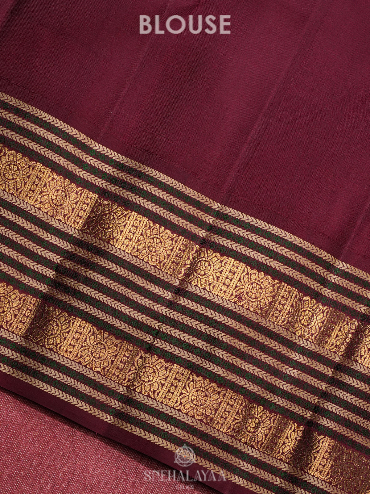 Multicolour Kanjivaram Silk Saree
