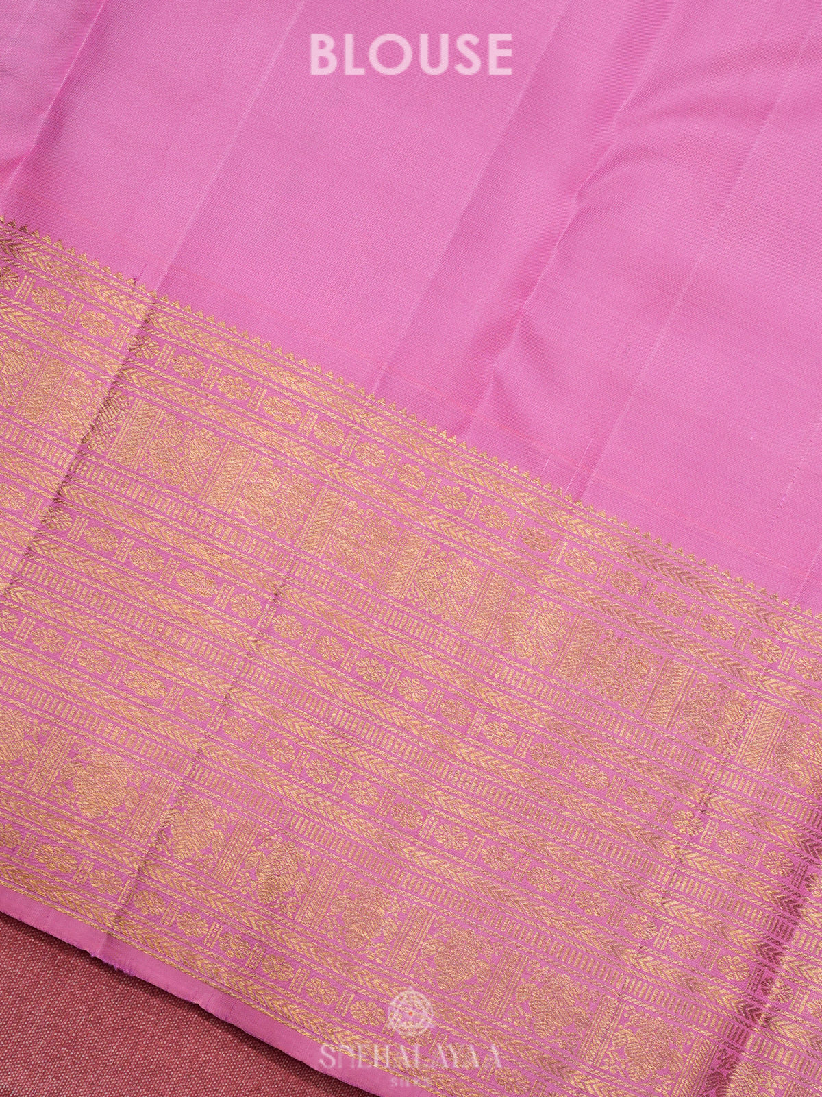 Peacock Blue Kanjivaram Silk Saree