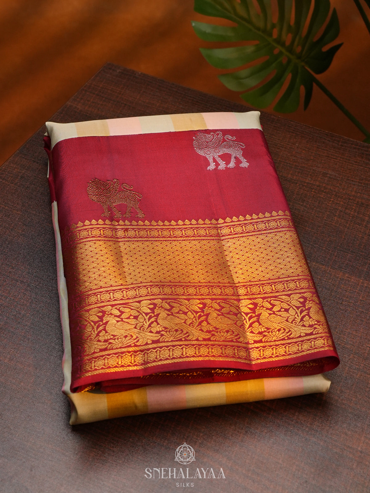 Multicolour Kanjivaram Silk Saree