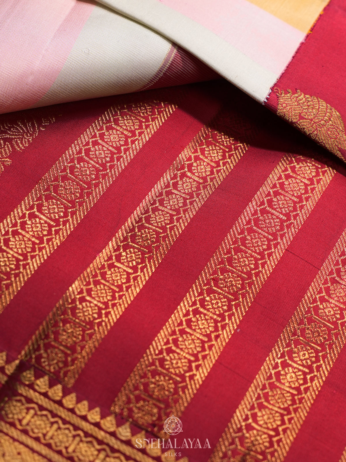 Multicolour Kanjivaram Silk Saree